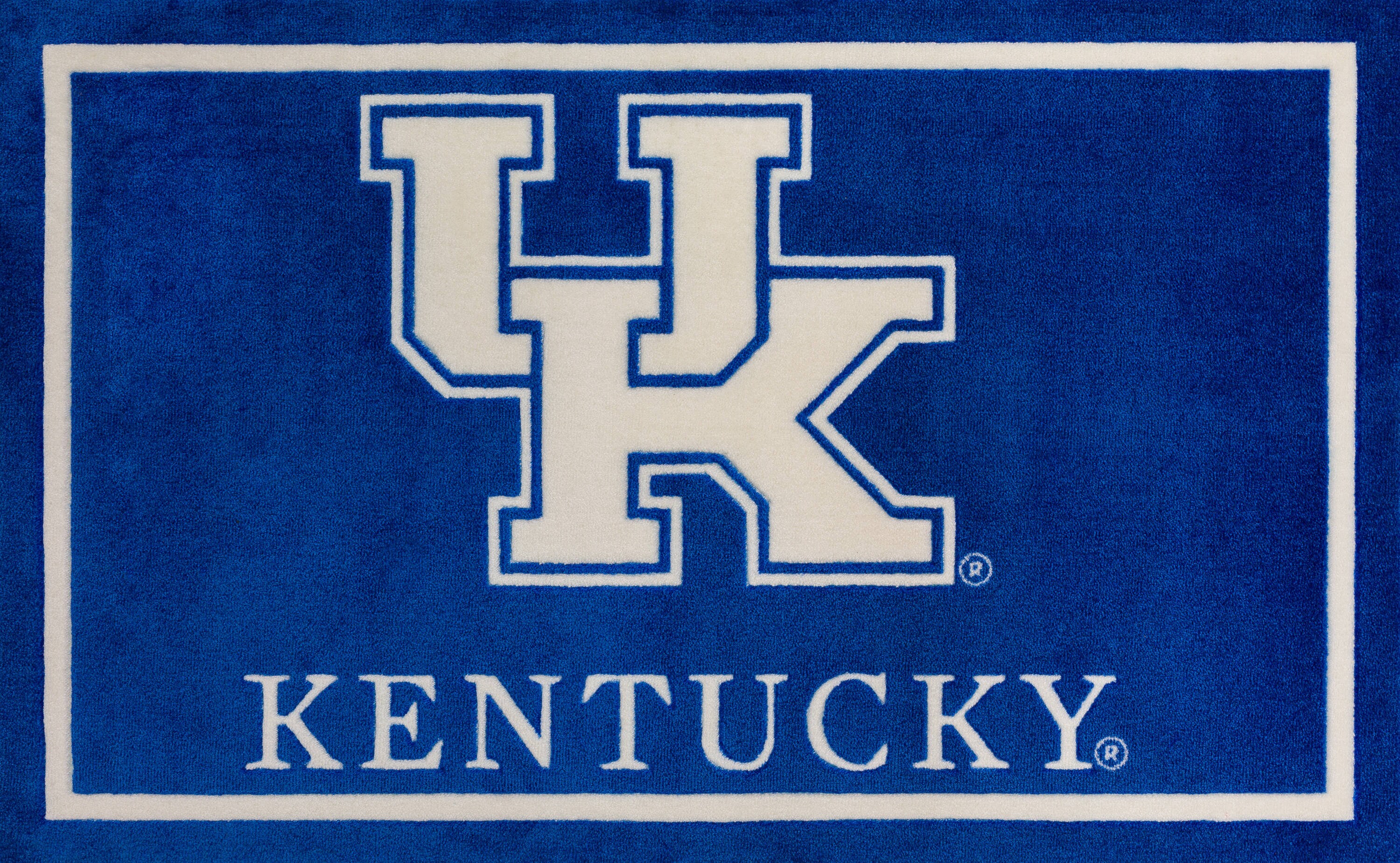 Addison Rugs ACP1KY20X30 Kentucky Wildcats Campus 1-1/2 x 2-1/2 Blue Indoor Sports Throw Rug