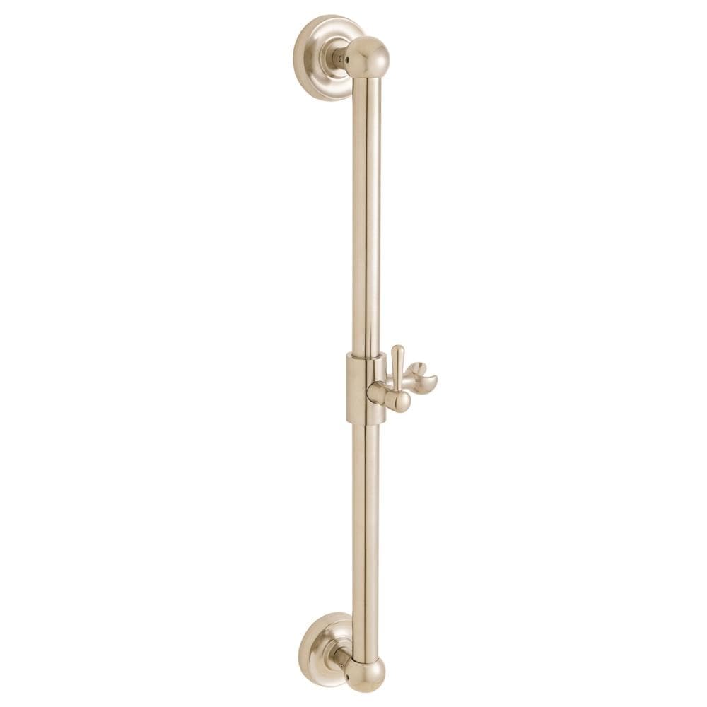 Speakman SA-1402-BN Echo Brushed Nickel 23.5-in Universal Bathtub/Shower Slide bar