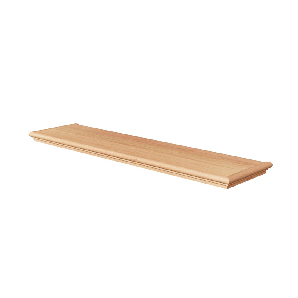 Stairtek REBC1148-XXXXXSY Retread 48-Inches x 11.5-Inches x Unfinished Wood Brazilian cherry Left return