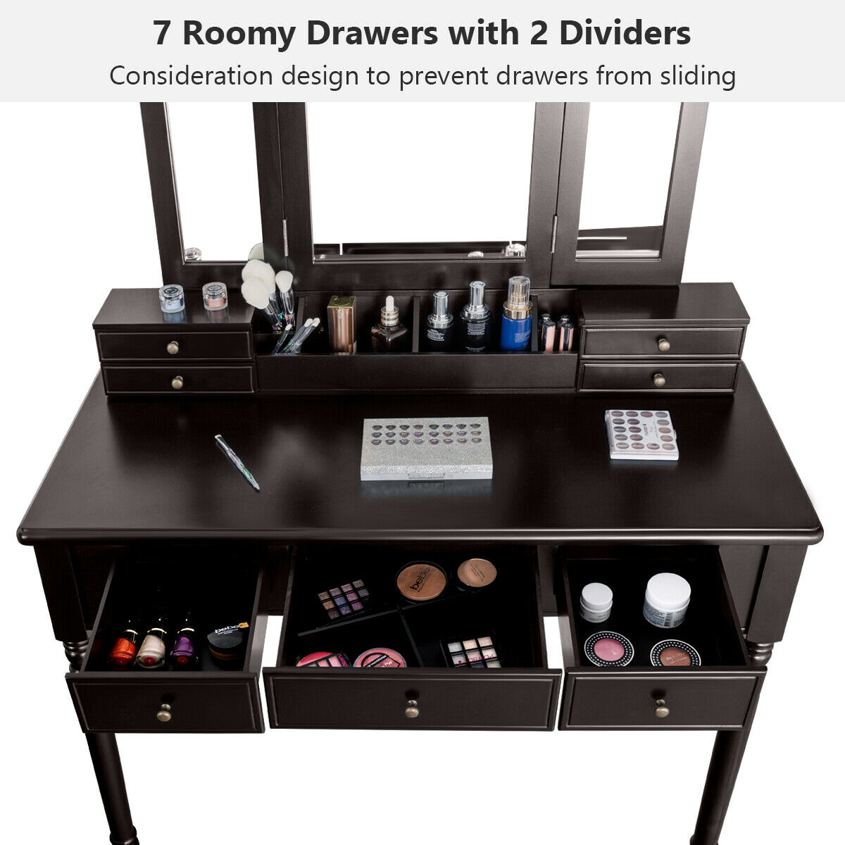 Costway CSHY001335 Bedroom-Vanities - View #6