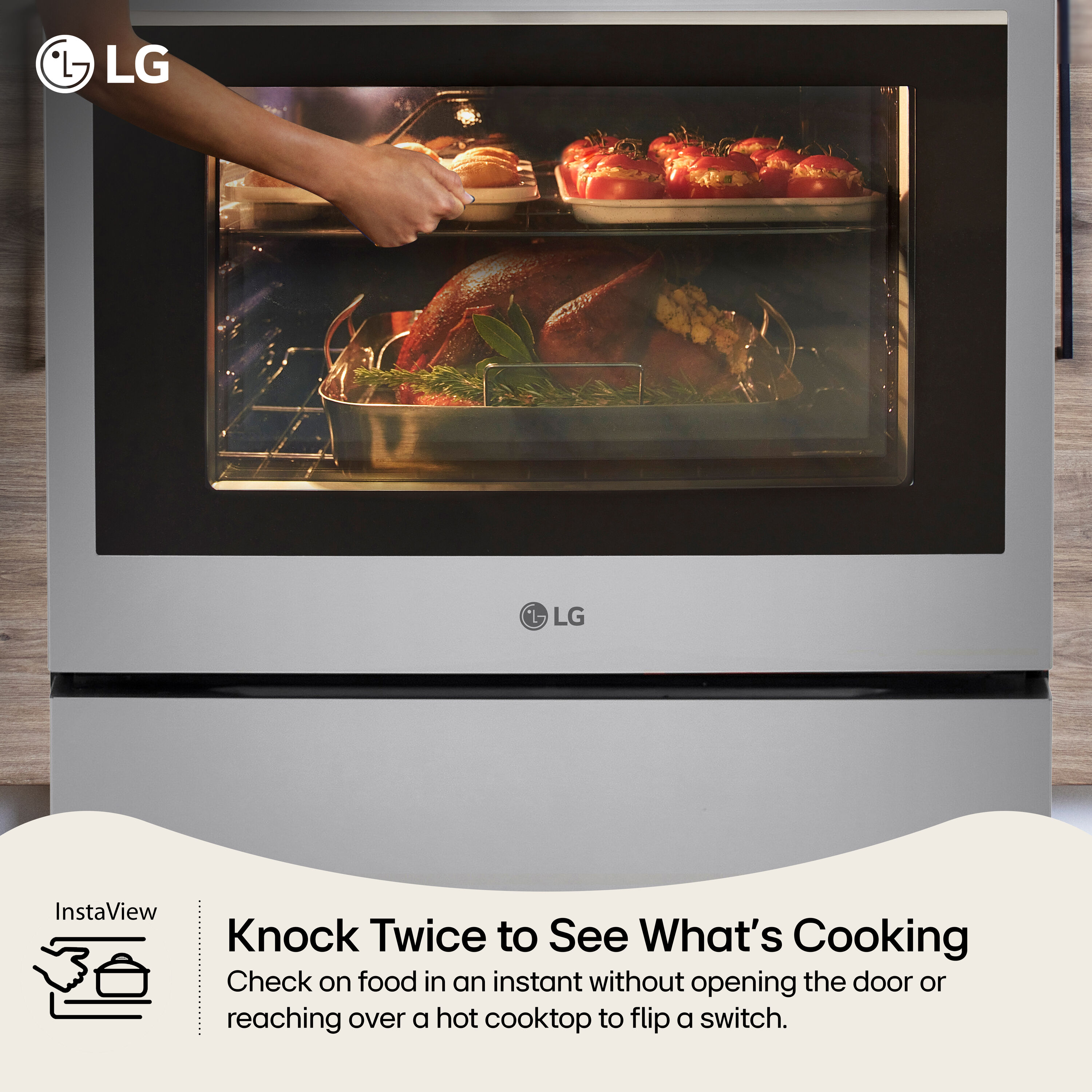 LG LREN6325XE Freestanding-Electric-Ranges - View #3