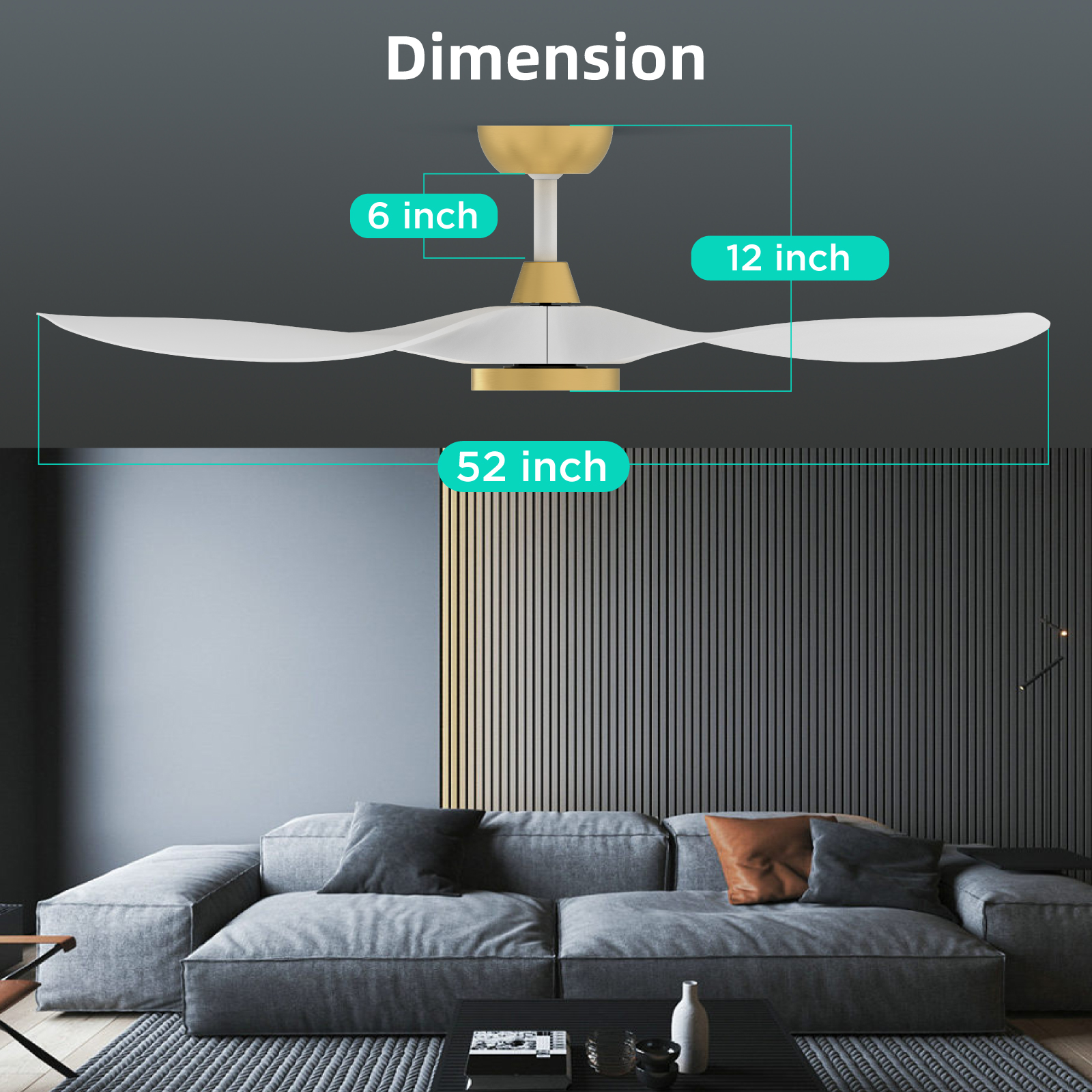 TALOYA TLY-RT-WG-D52 Ceiling-Fans - View #4