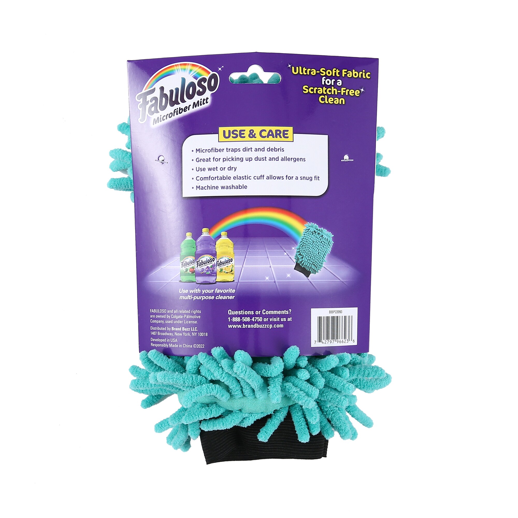 Fabuloso One Size Fits All Chenille Reusable Cleaning Gloves in the Cleaning  Gloves department at