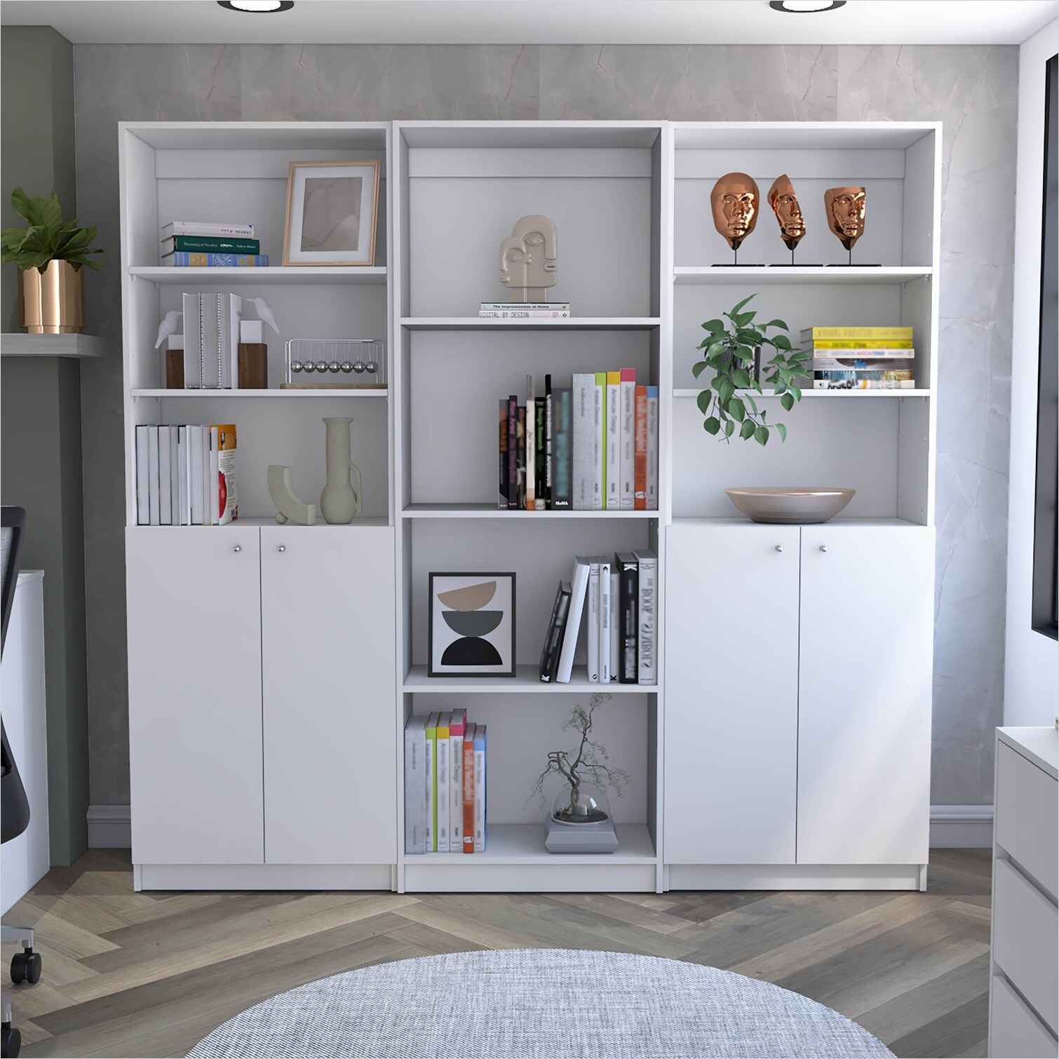 FlowLuxe 63OWFNP5KPNT Free-Standing-Shelving - View #3