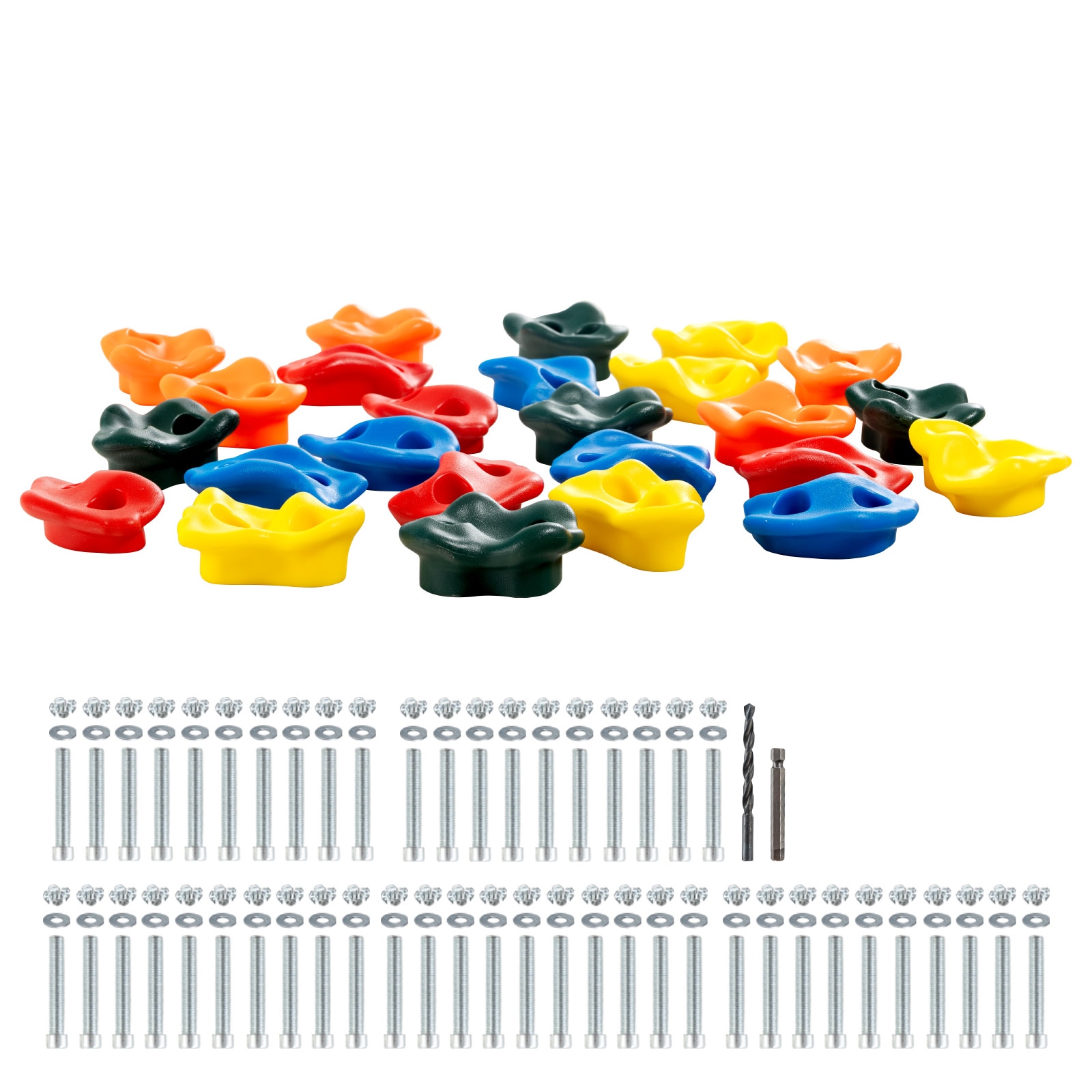 SVOPES SVOPESPYZJTZ207663V0 25 Rock Climbing Holds Multiple colors/finishes Climbing accessory