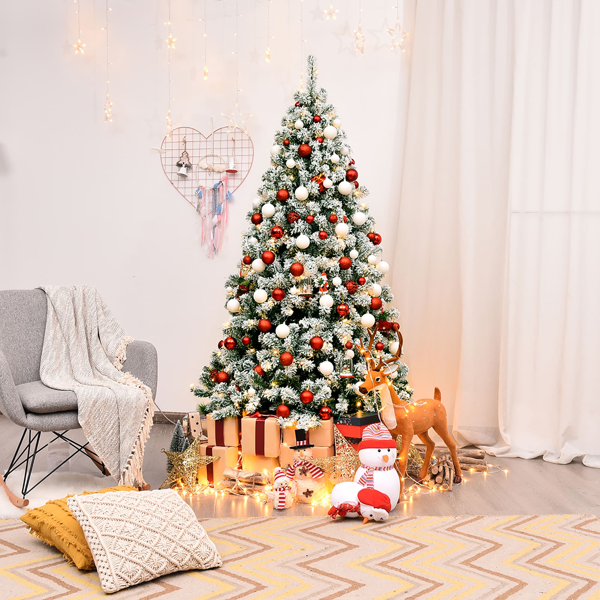 Costway CM22869US Artificial-Christmas-Trees - View #8