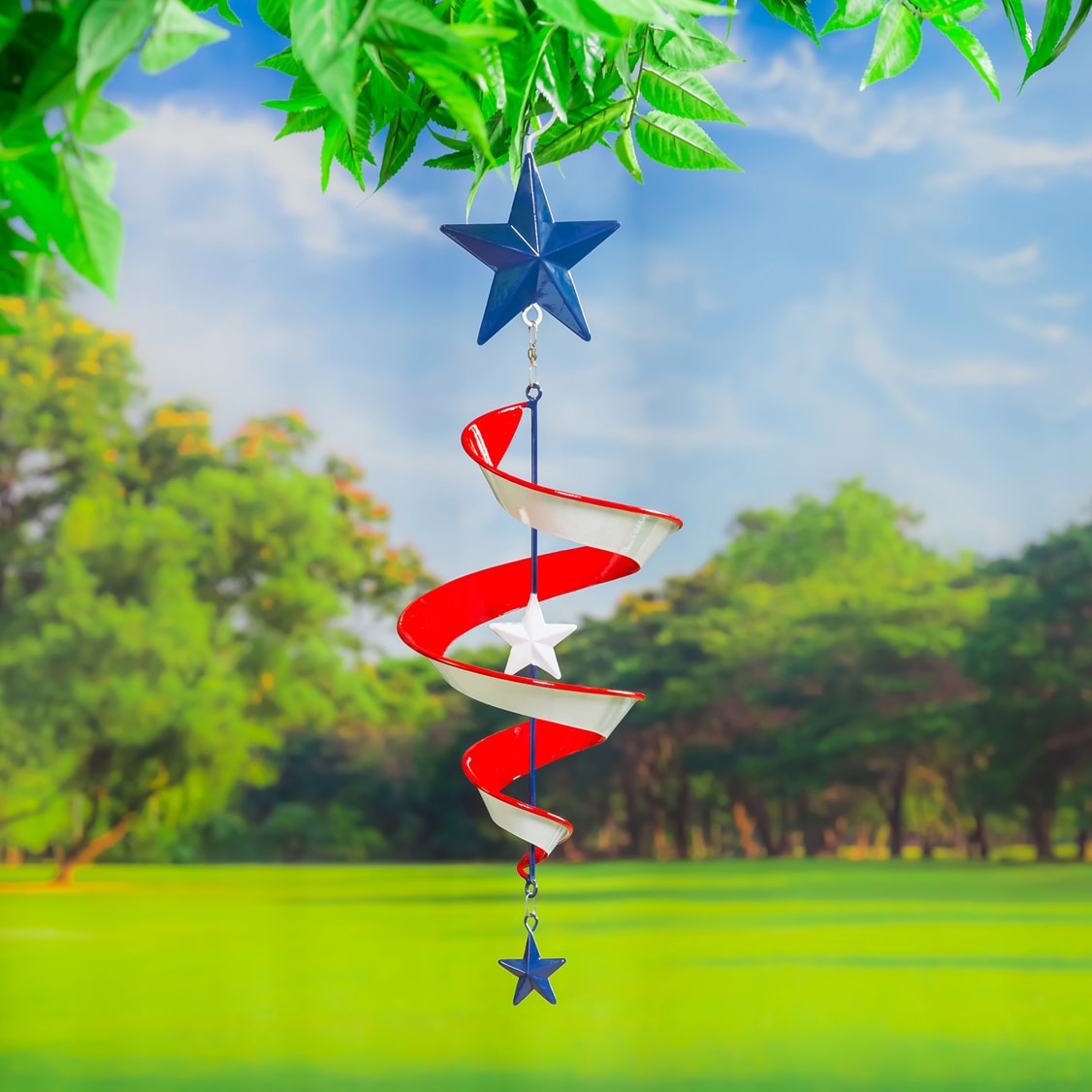 Evergreen 47M2192 Multi-color Aluminum Wind Spinner