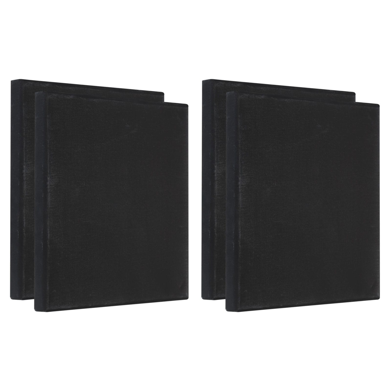 PATIKIL - Paint Canvases Panel for Painting 4pcs 8x8inch Square Wood Frame Stretched Blank Art Bo...