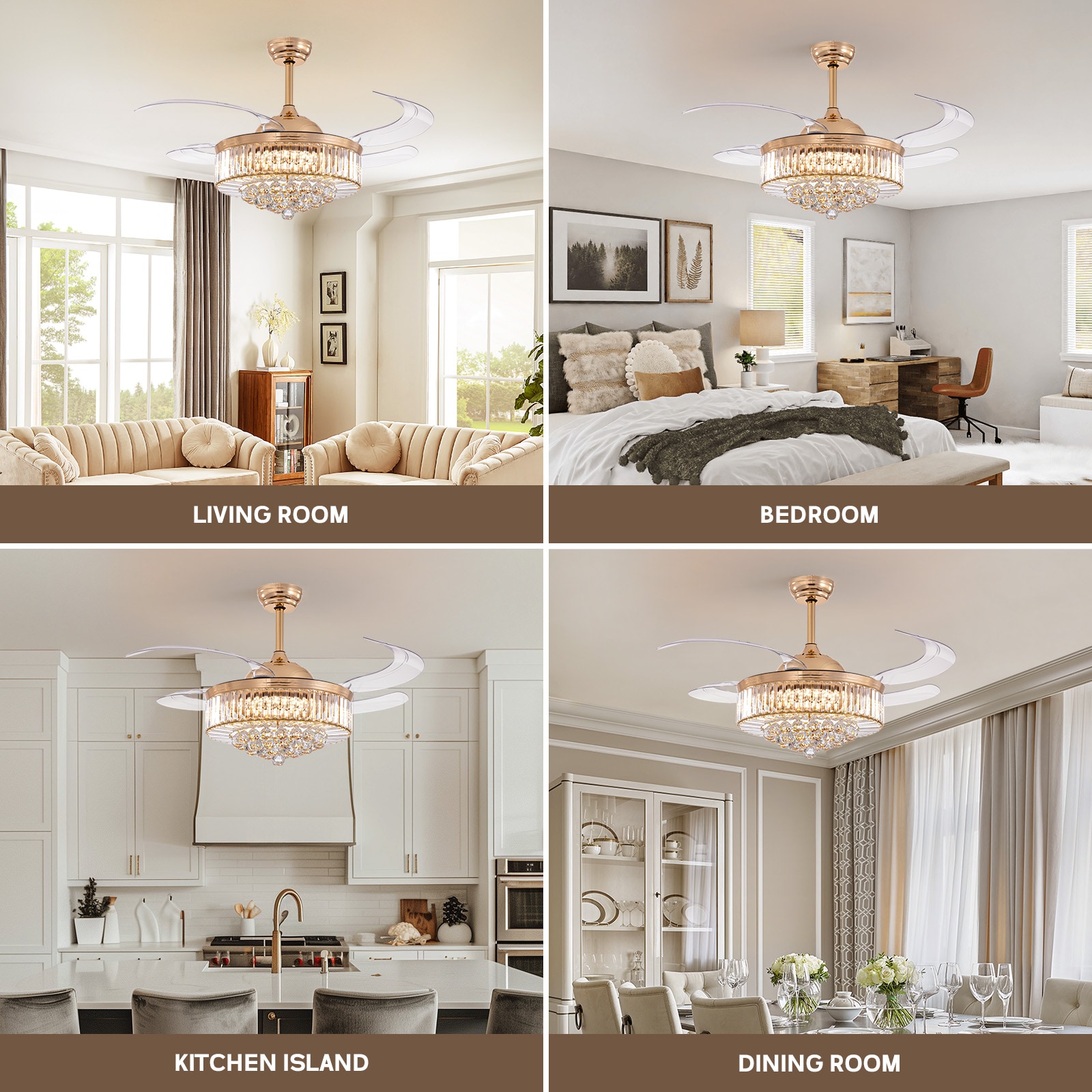 SILJOY LL-8111-48G Ceiling-Fans - View #4