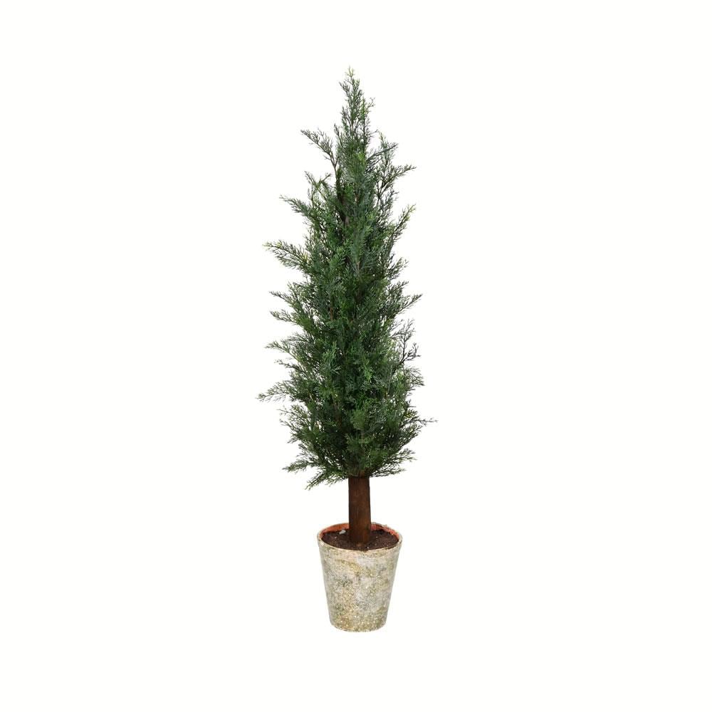 Vickerman FG190136 36-in Green Indoor Cedar Artificial Tree