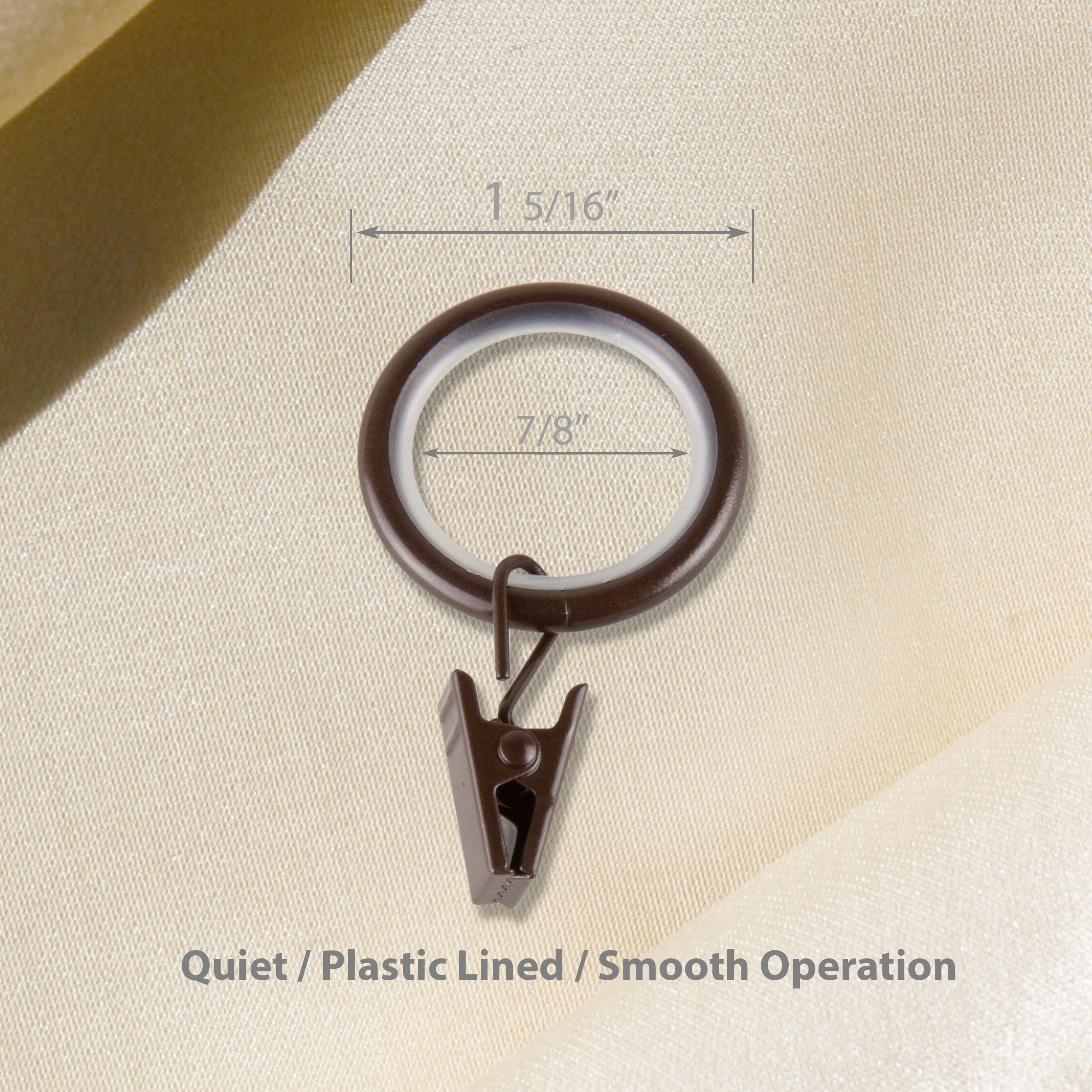 Hart & Harlow L-DR36-07 Curtain-Rings - View #2