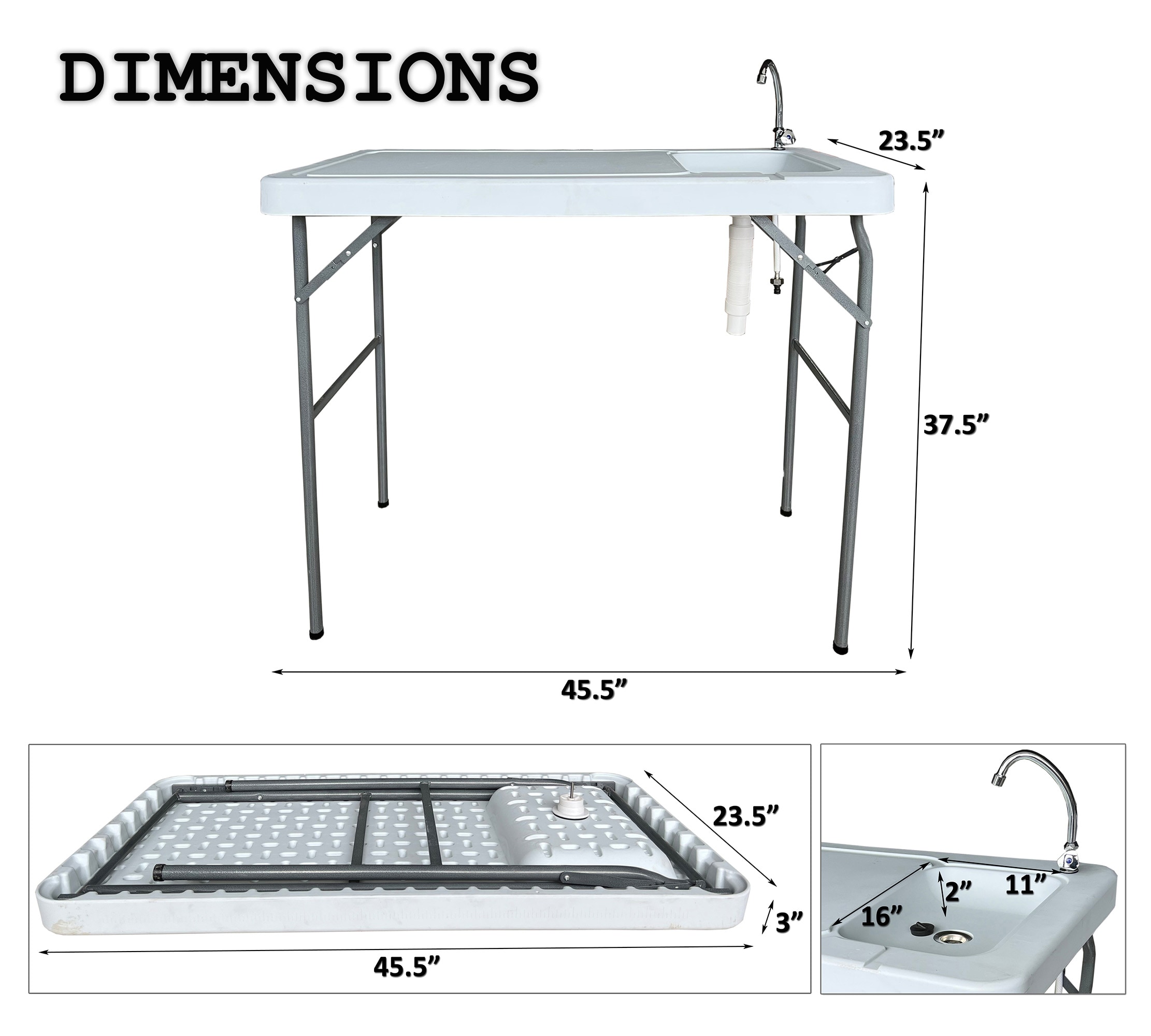 Clihome CL-A1O9323T Picnic-Tables - View #2