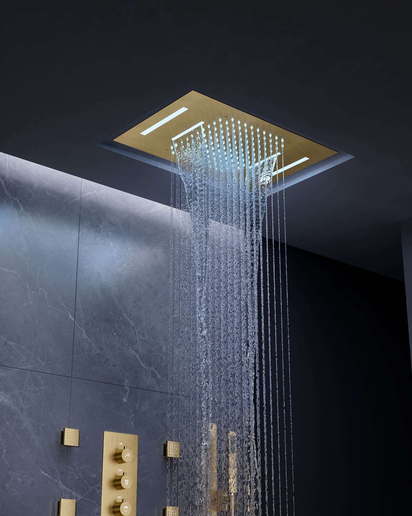 EVERSTEIN SFS-1025-GD Tub-Shower-Faucets - View #13
