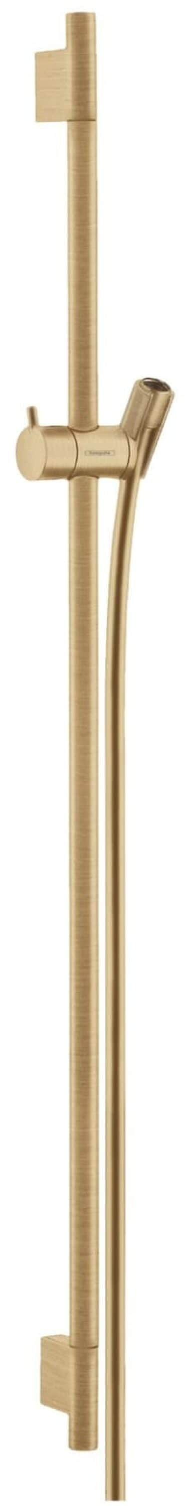 Hansgrohe Unica Brushed Bronze 2.6-in Shower Slide Bar at Lowes.com