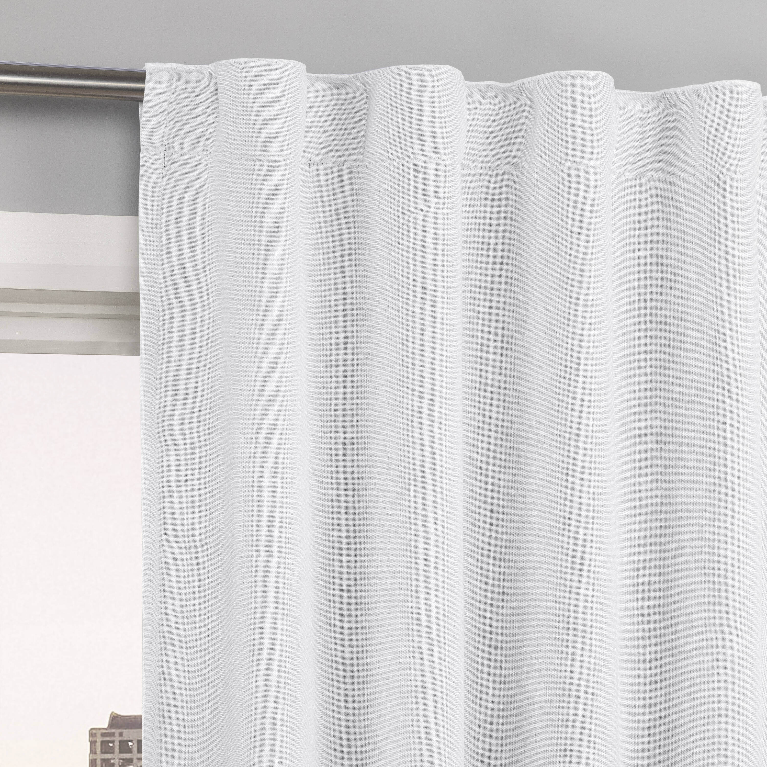 Sun Zero QUINBY 74X84 PEARL curtains - View #2