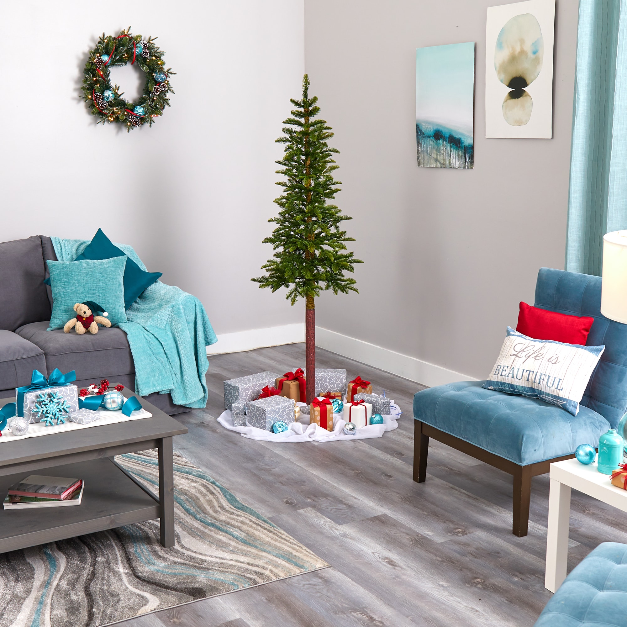 Nearly Natural T1465 Artificial-Christmas-Trees - View #9