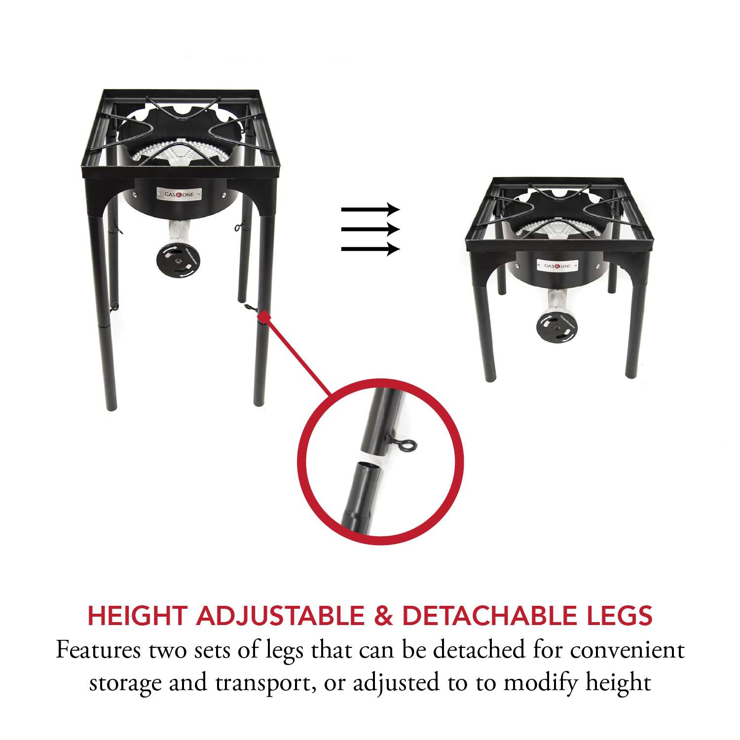 GasOne B-3600H Outdoor-Burners-Stoves - View #4