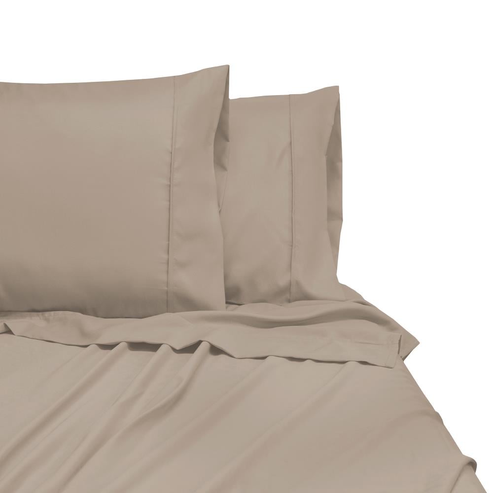 SensorPEDIC 90215 Full Microfiber Beige 4-Piece Bed-Sheet