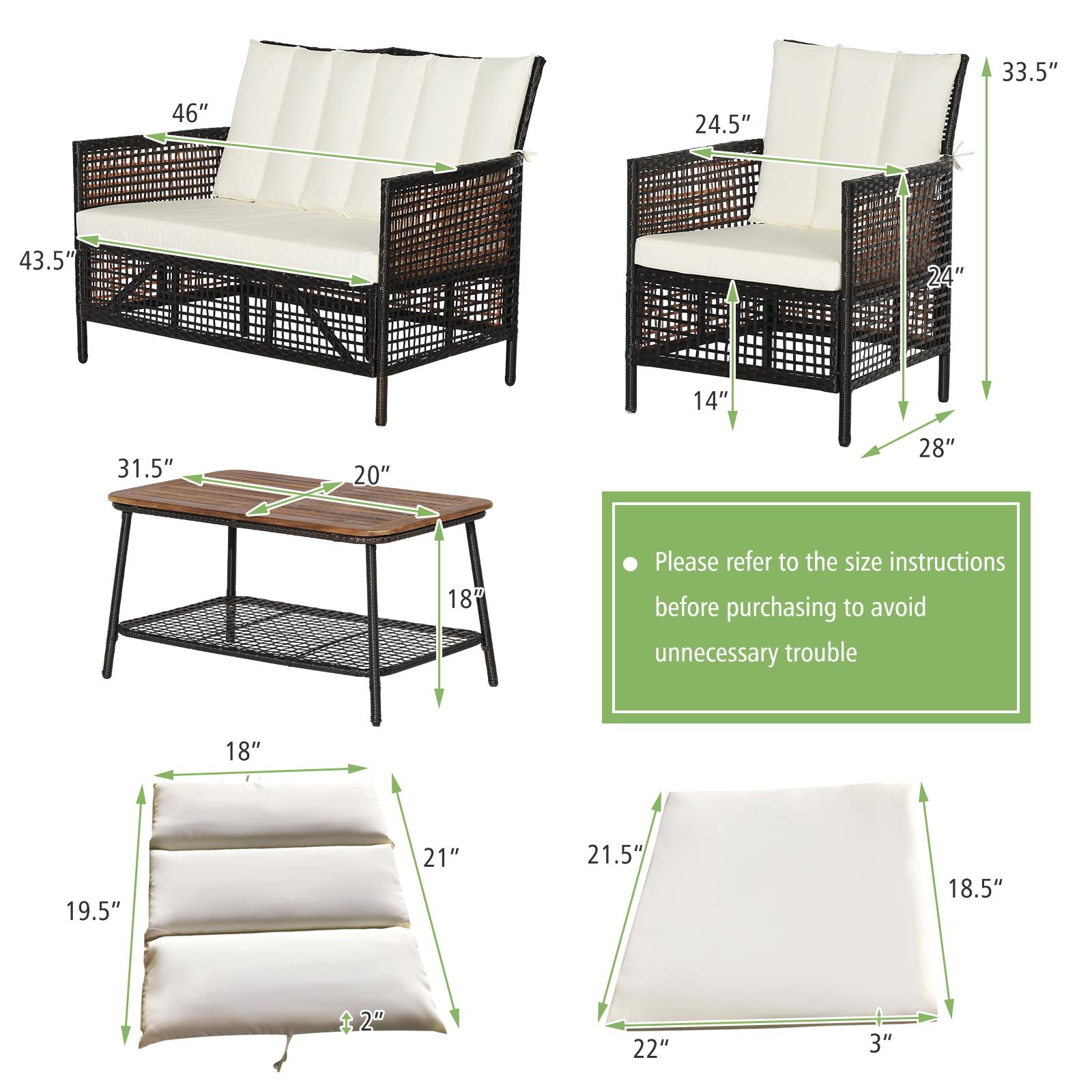 BABOOM BOM-242WH+-CO Patio-Conversation-Sets - View #4