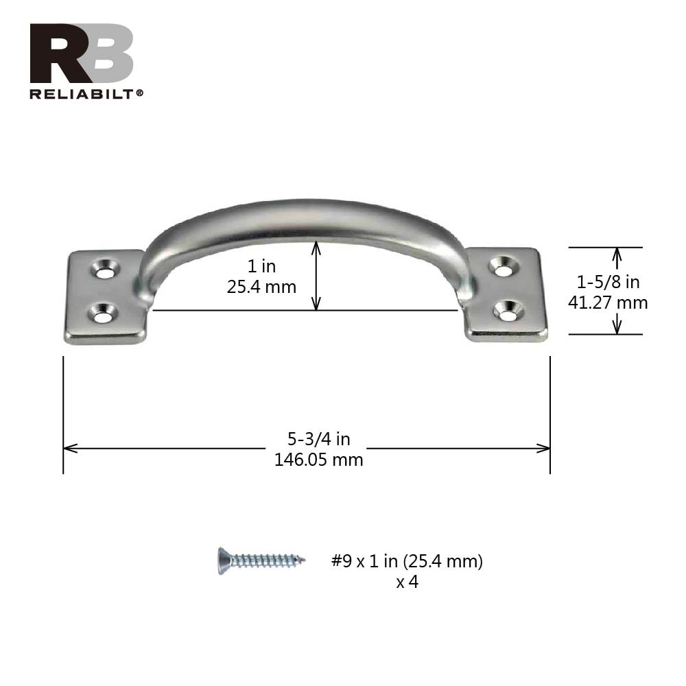 RELIABILT 20911ZCXLG Screen-Storm-Door-Handles - View #4