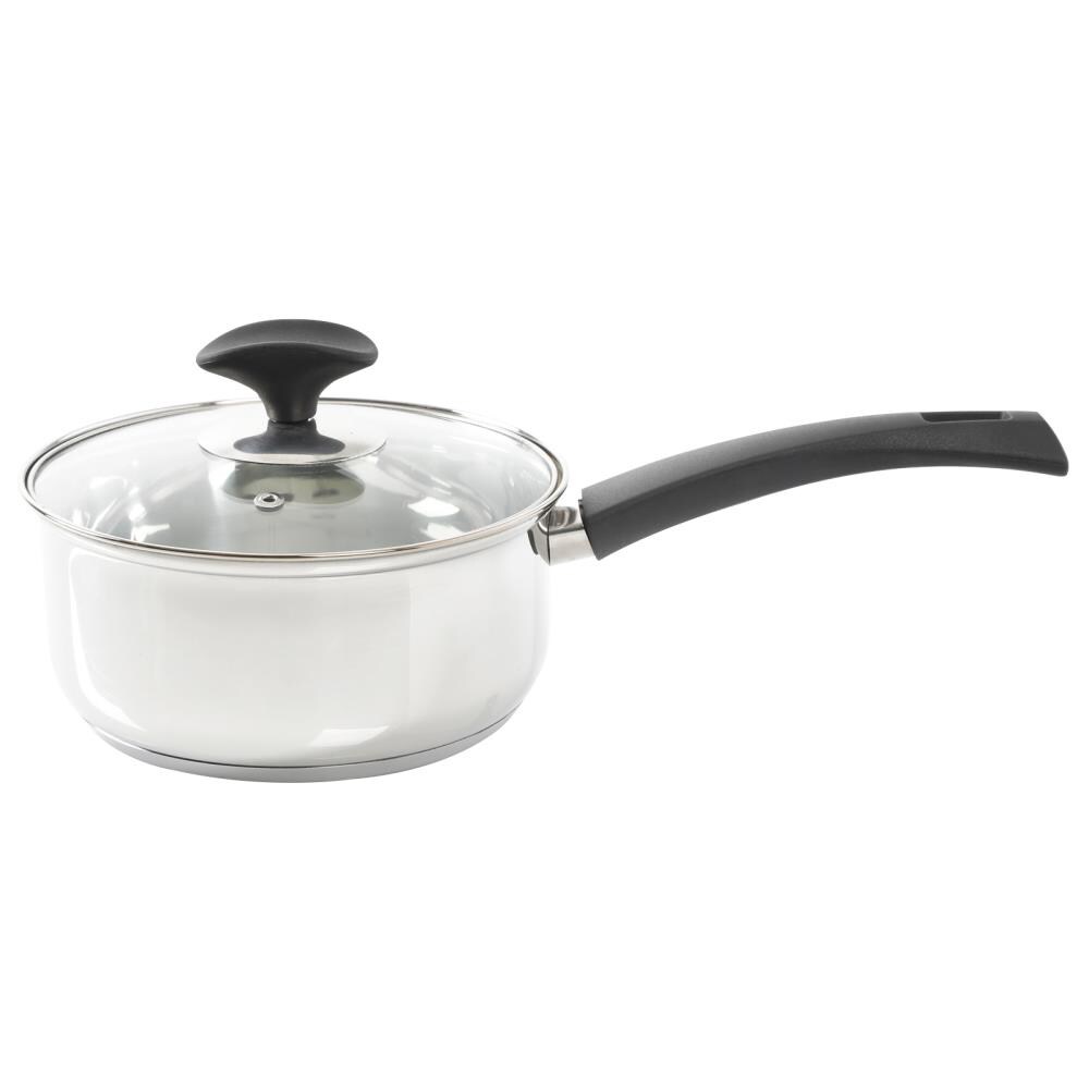 Kitchen Sense Stainless Steel Sauce Pot with Vented Lid 