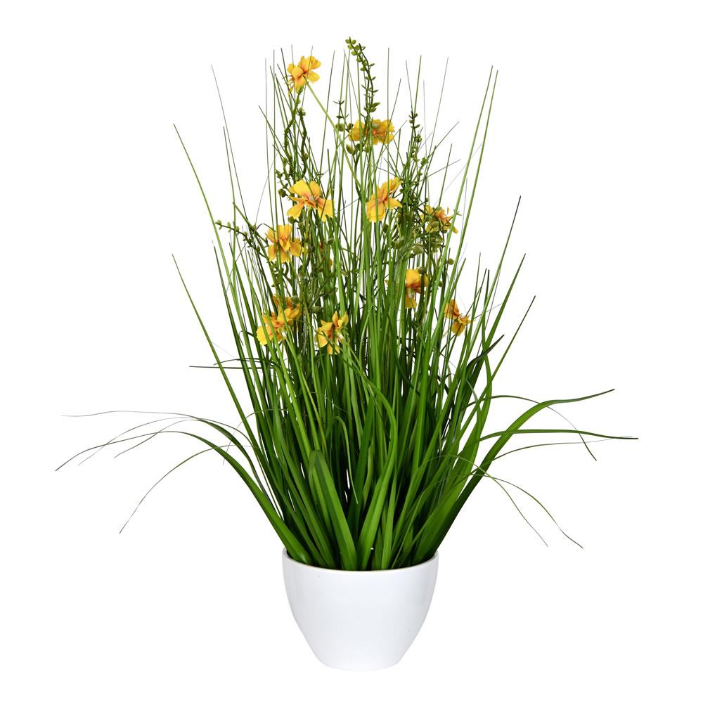 Vickerman FV190322 22.5-in Yellow Indoor Mixed Greenery Artificial Plant
