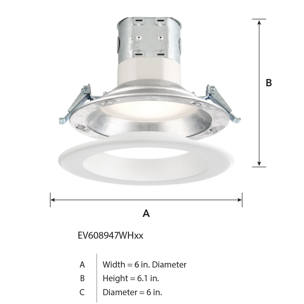 Designers Fountain EV612947WH30 Recessed-Kits - View #3