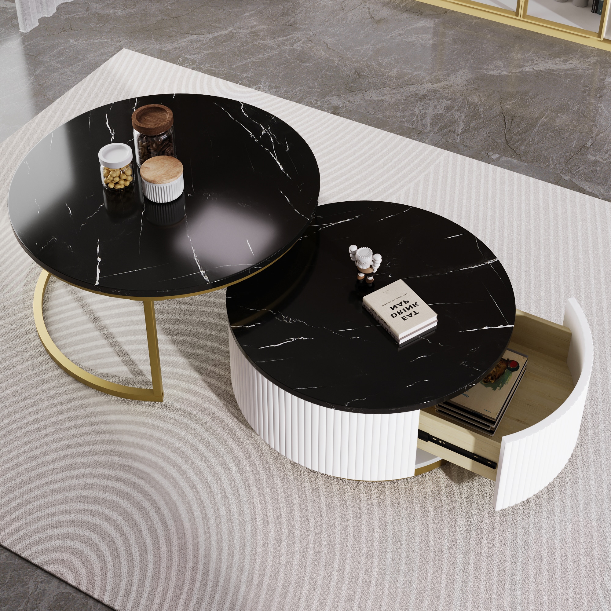 ModernLuxe L3P-N735P254992B Coffee-Tables - View #2