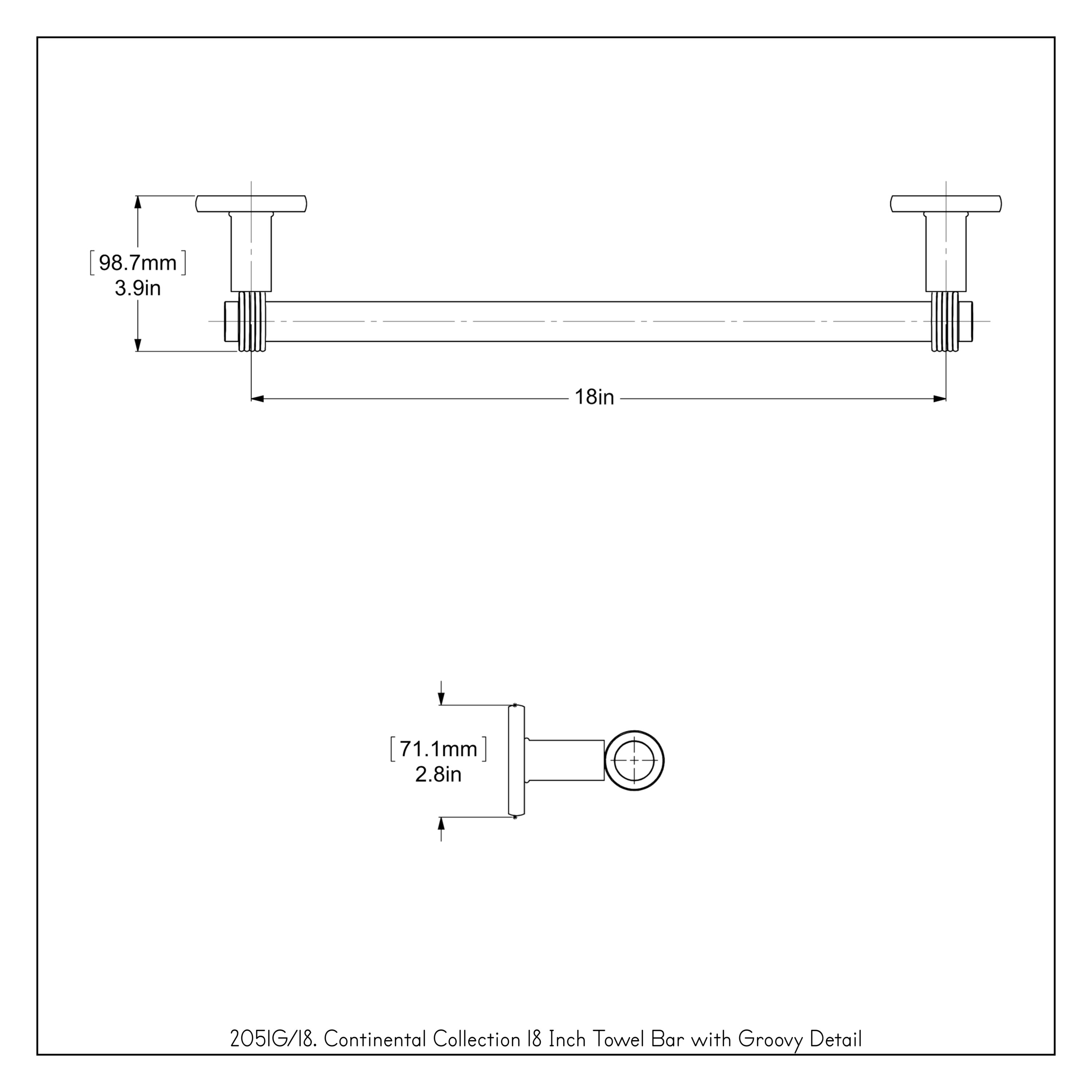Allied Brass 2051G/18-CA d060350 - View #3