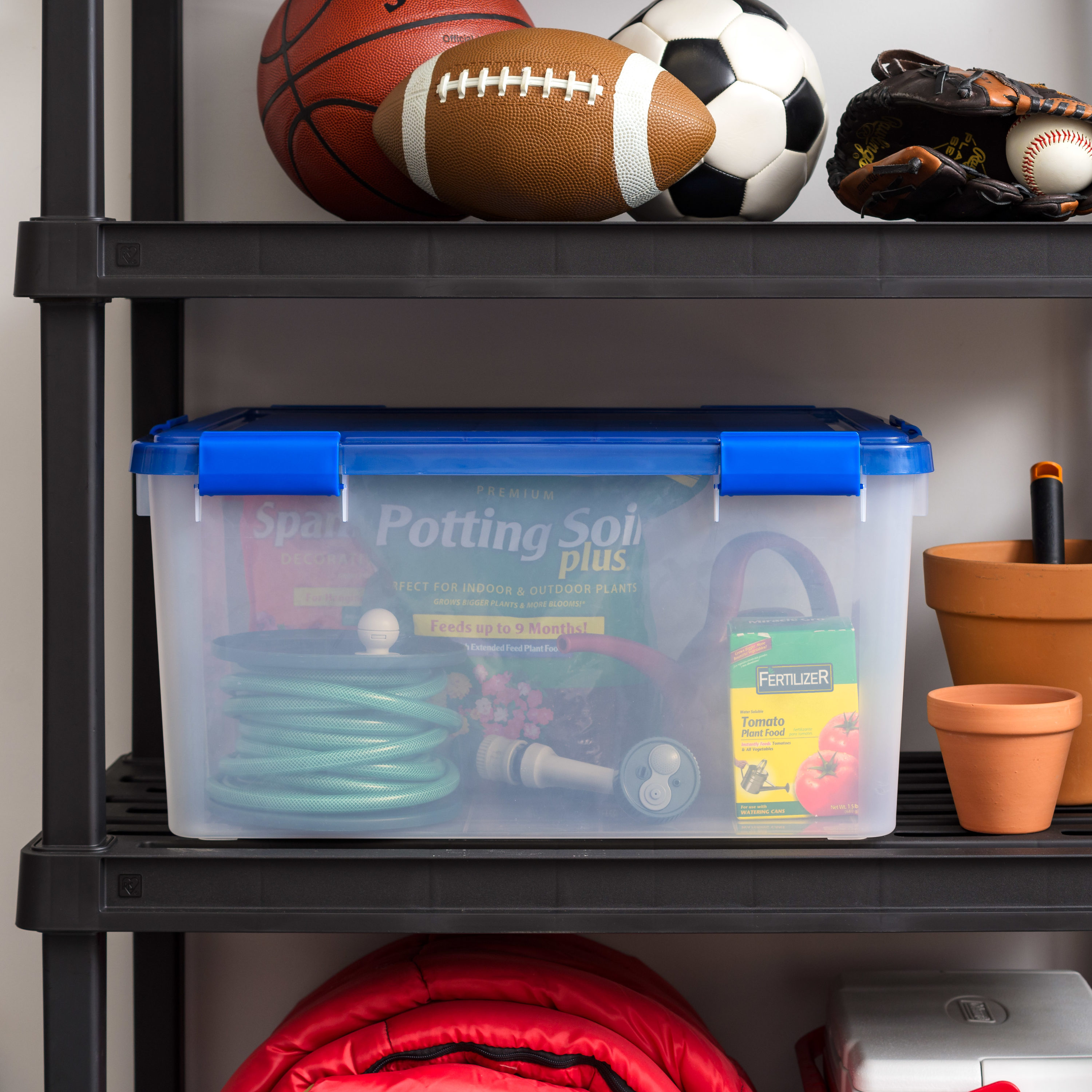 IRIS 500141 Plastic-Storage-Totes - View #8