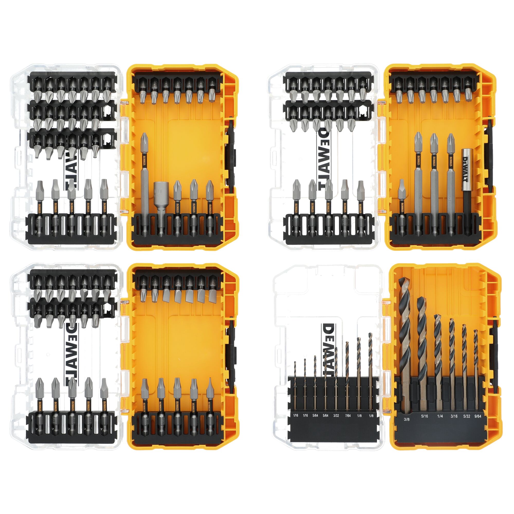 DEWALT TOUGH GRIP Screwdriver Bit Set (110-Piece)