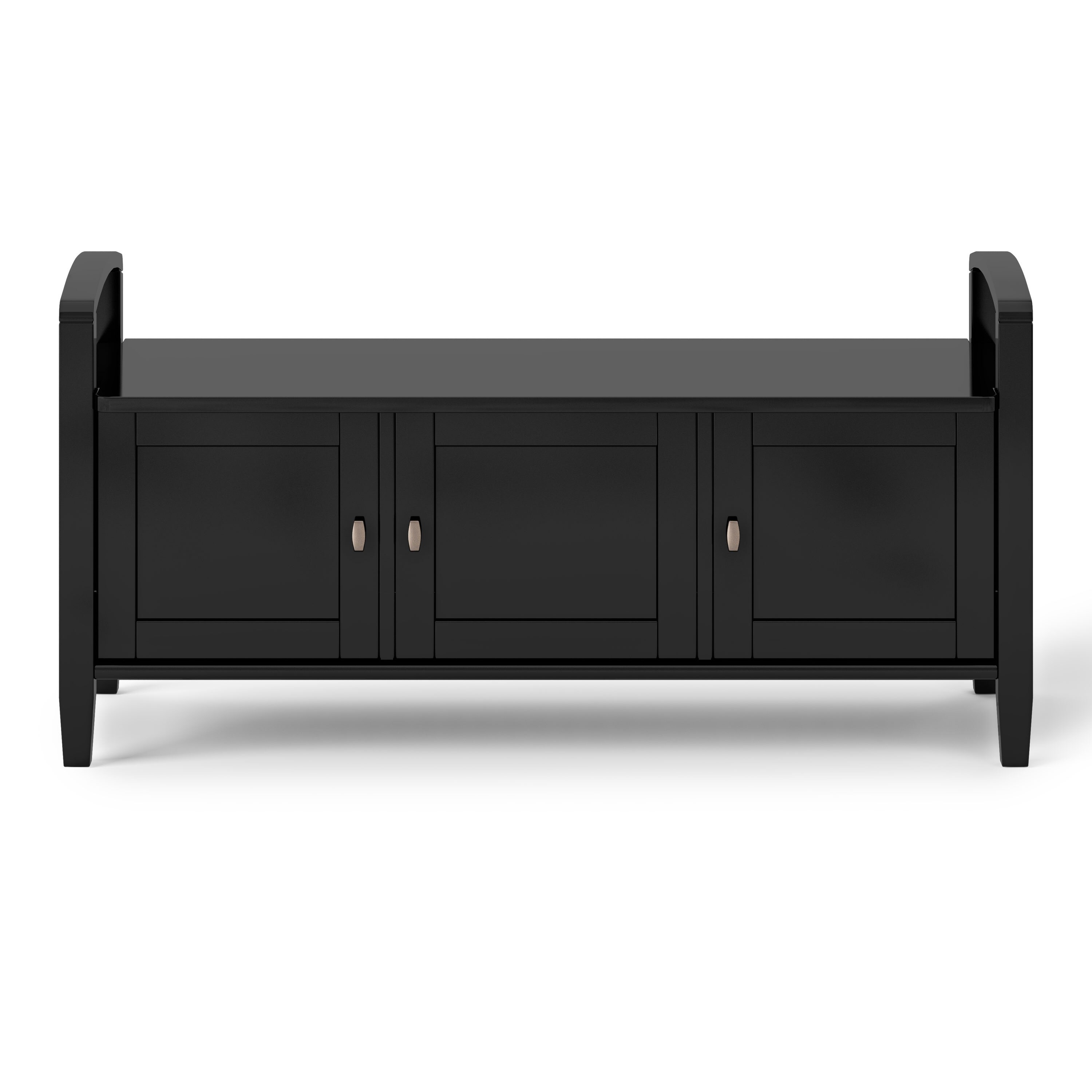 Simpli Home AXWSH006-BL bench - View #2