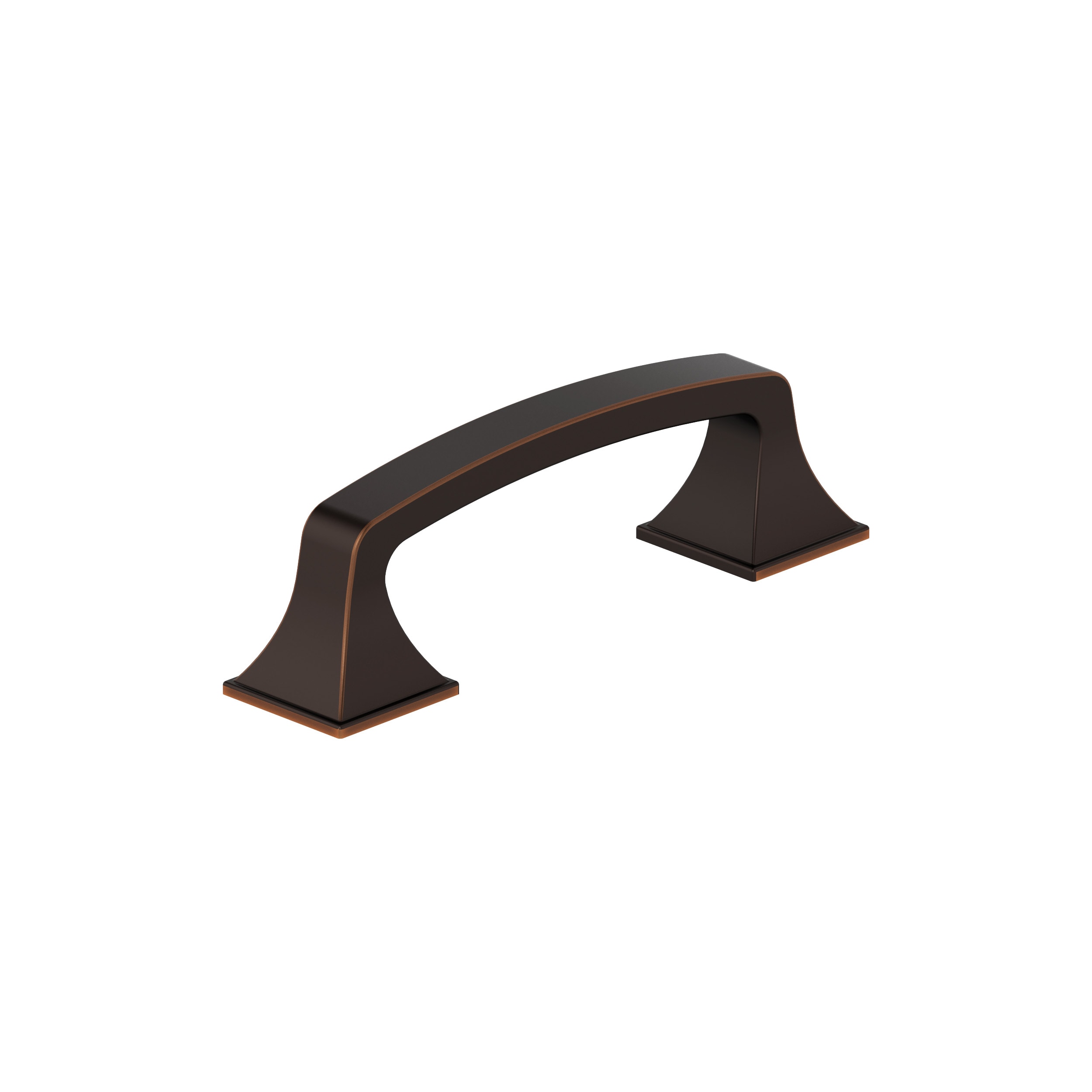 Amerock BP36778ORB Ville 3-in , 76mm Center to Center Oil-Rubbed Bronze Arch Handle