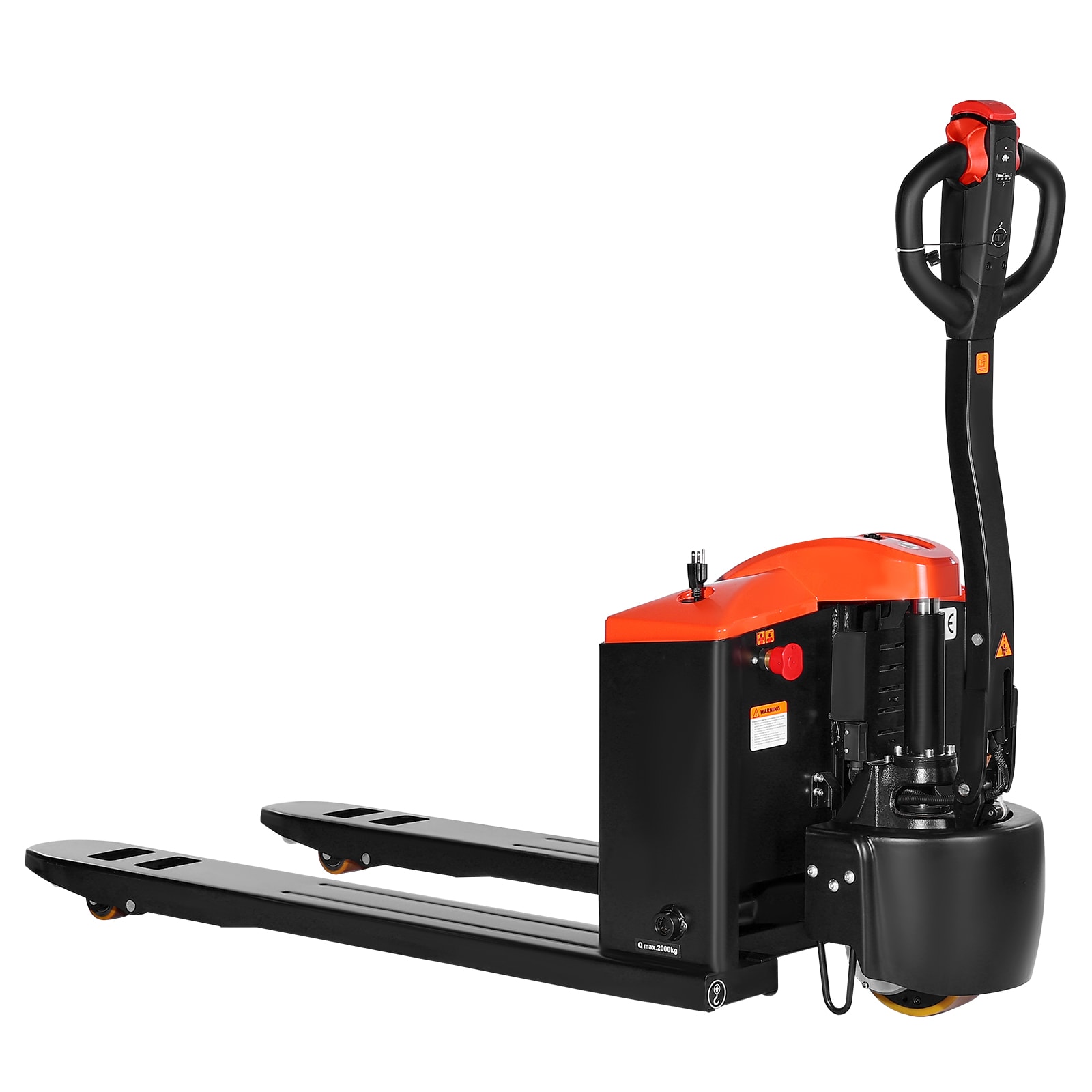 VEVOR Electric Pallet Jack 4400 lbs Load Capacity Lithium Battery