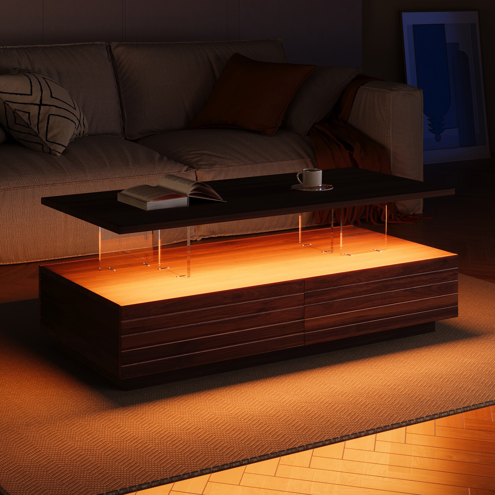 ModernLuxe L3P-N735P250962D Coffee-Tables - View #2