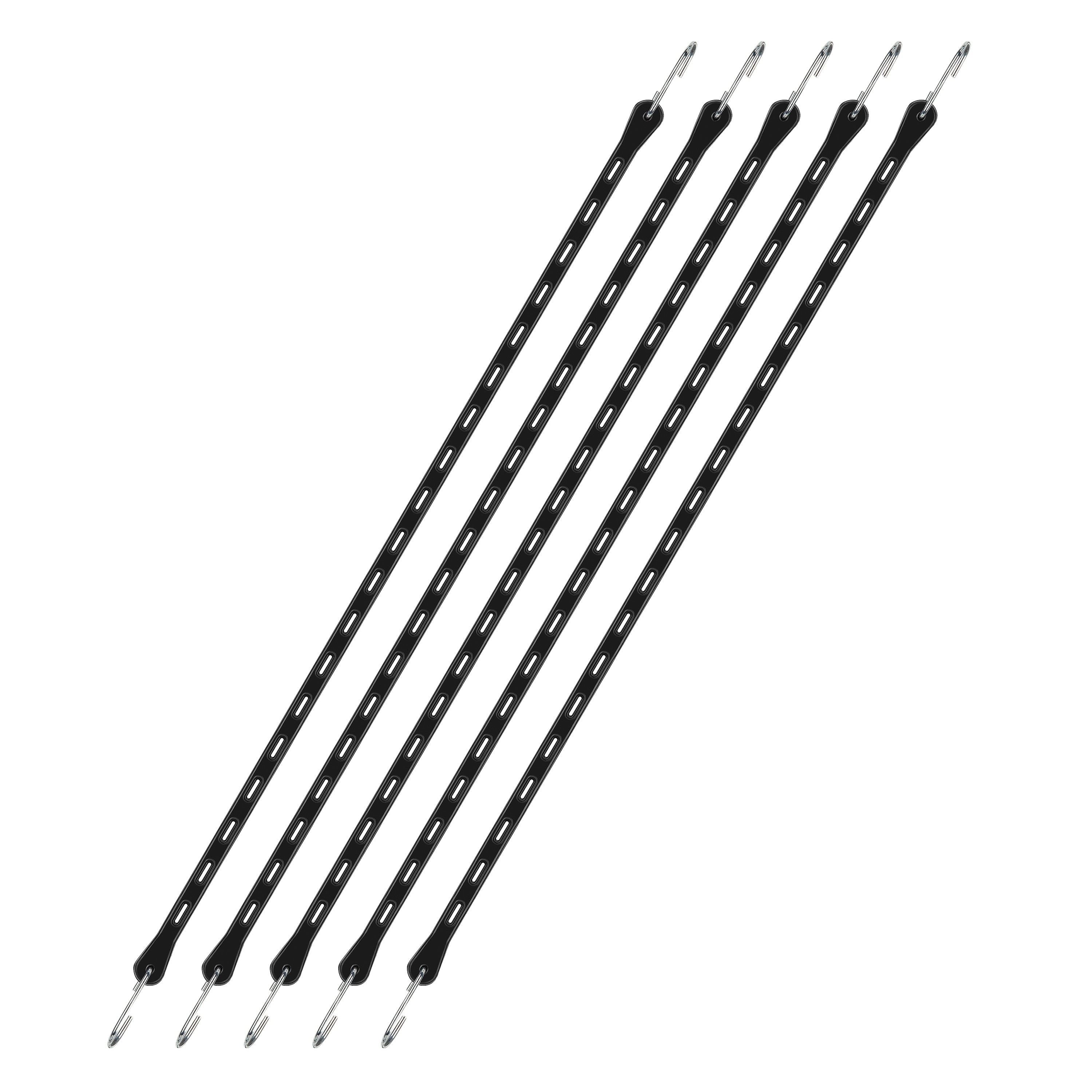 SmartStraps 1806 34-in Tarp Strap Bungee Cord with Hooks 5 -Pack