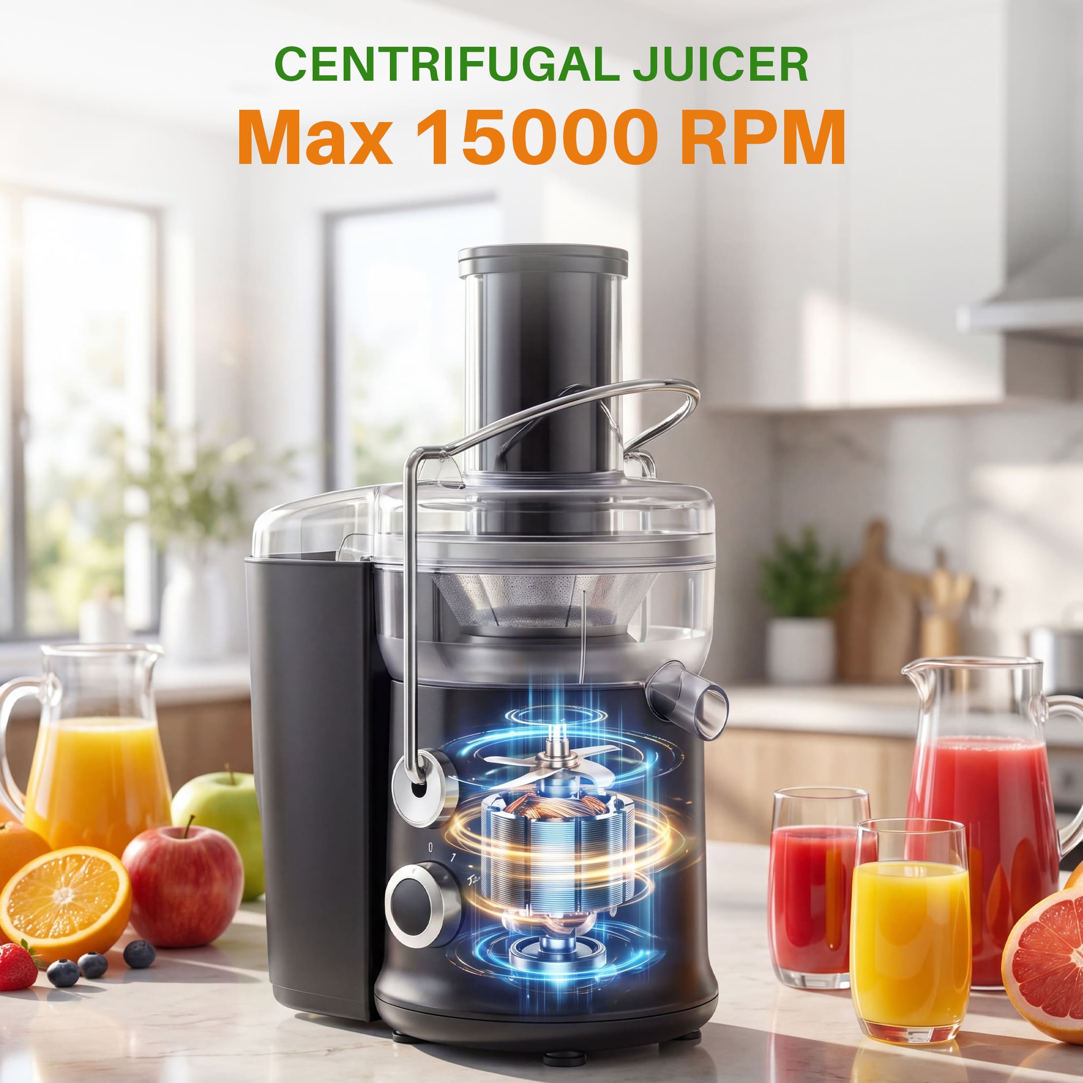 Sweetcrispy L-AM-ZZJ72LX-2D6BK juicers - View #3