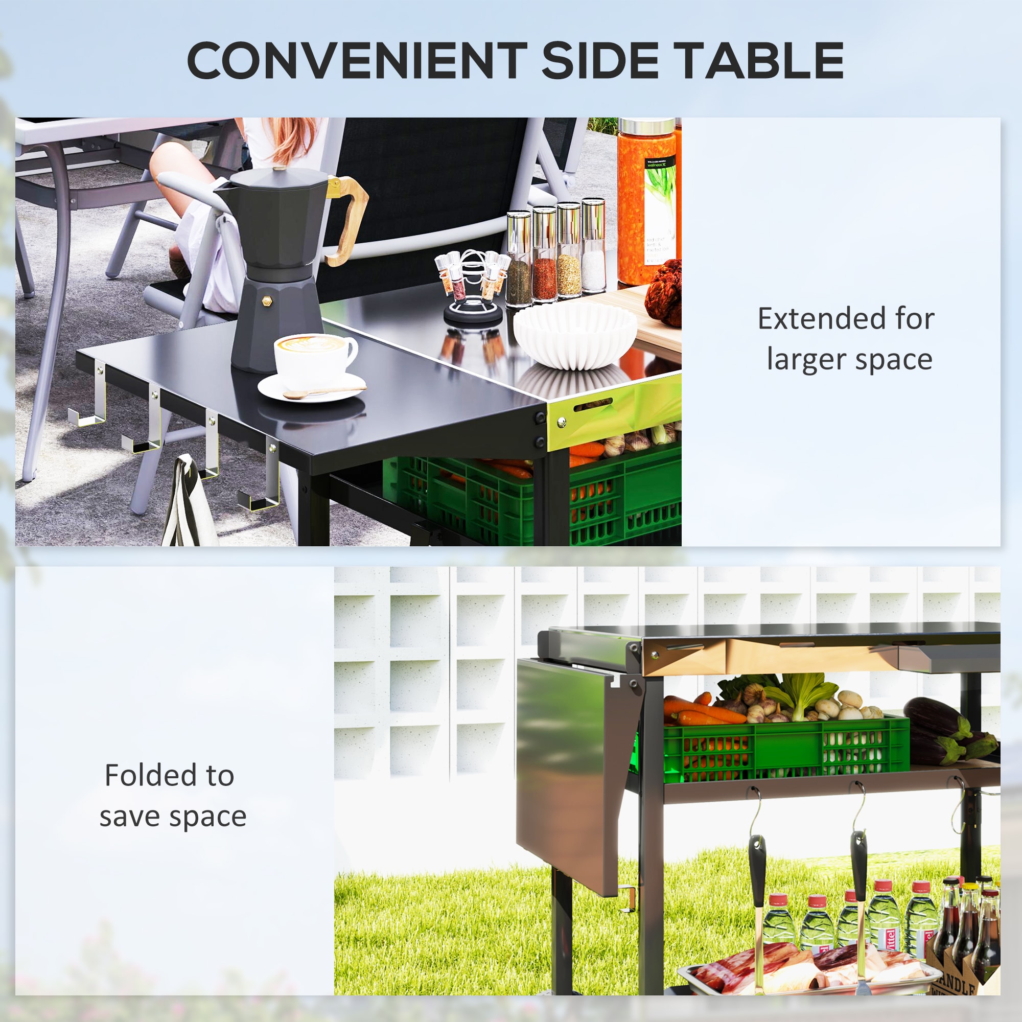 Anysun ASPPPSM02081-K0 Grill-Carts-Grill-Stands - View #4