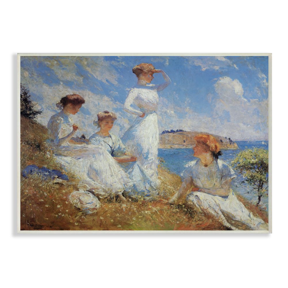 Stupell Industries Summer 1909 Classical Painting Style Marcus Jules 19-in  H x 13-in W People Print in the Wall Art department at Lowes.com