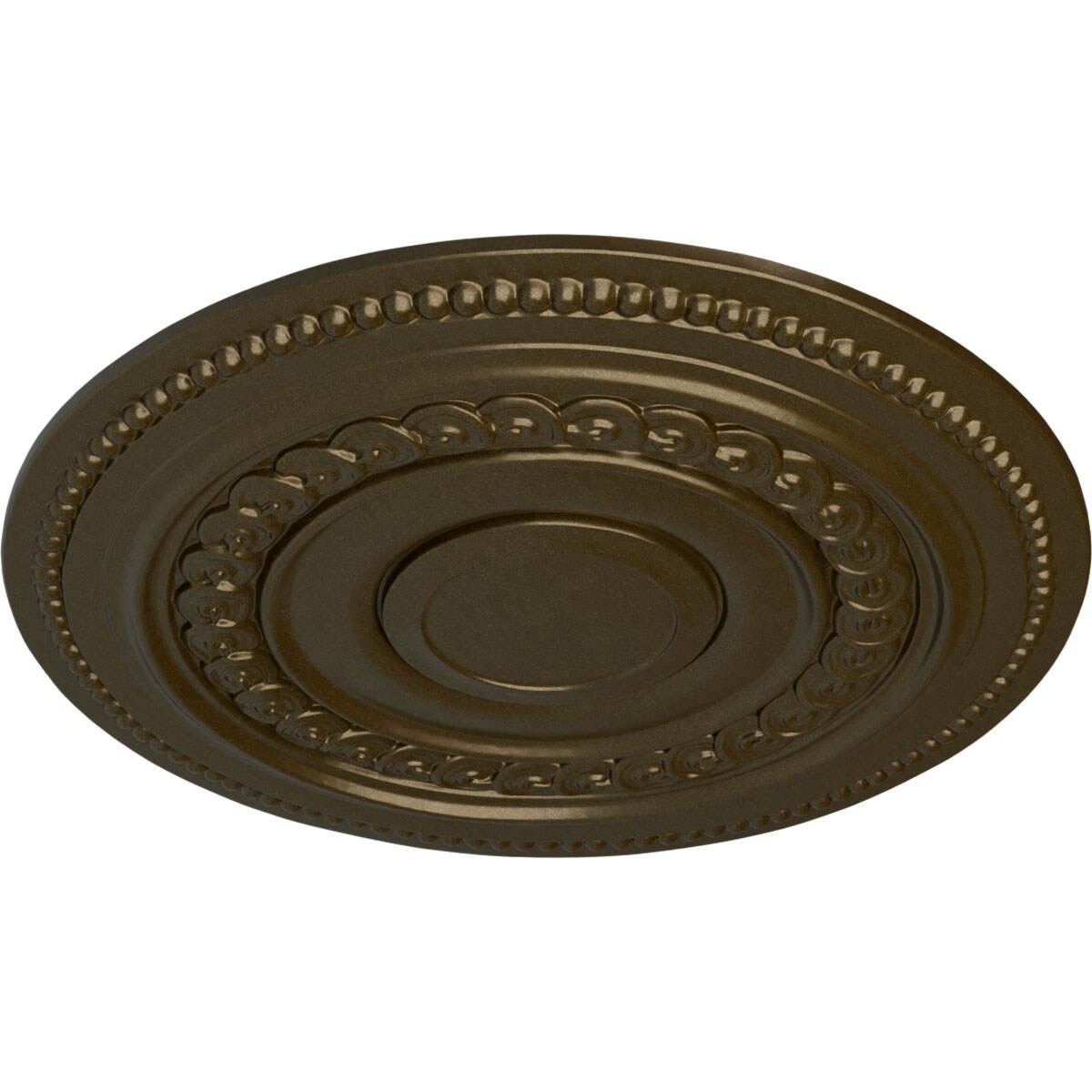 Ekena Millwork CM18OLBRS Ceiling-Medallions - View #2