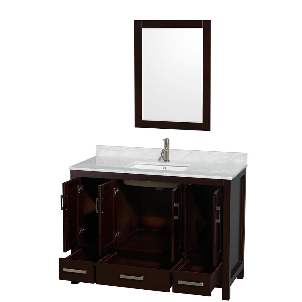 Wyndham Collection WCS141448SESCMUNSM24 Bath-Vanity-Combo - View #2