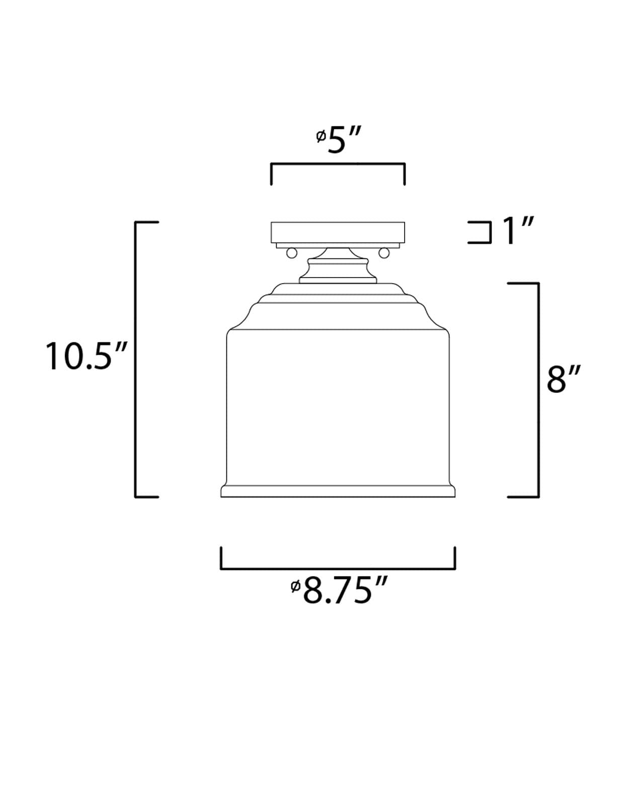 Maxim Lighting 12270CDBK flushmounts - View #5