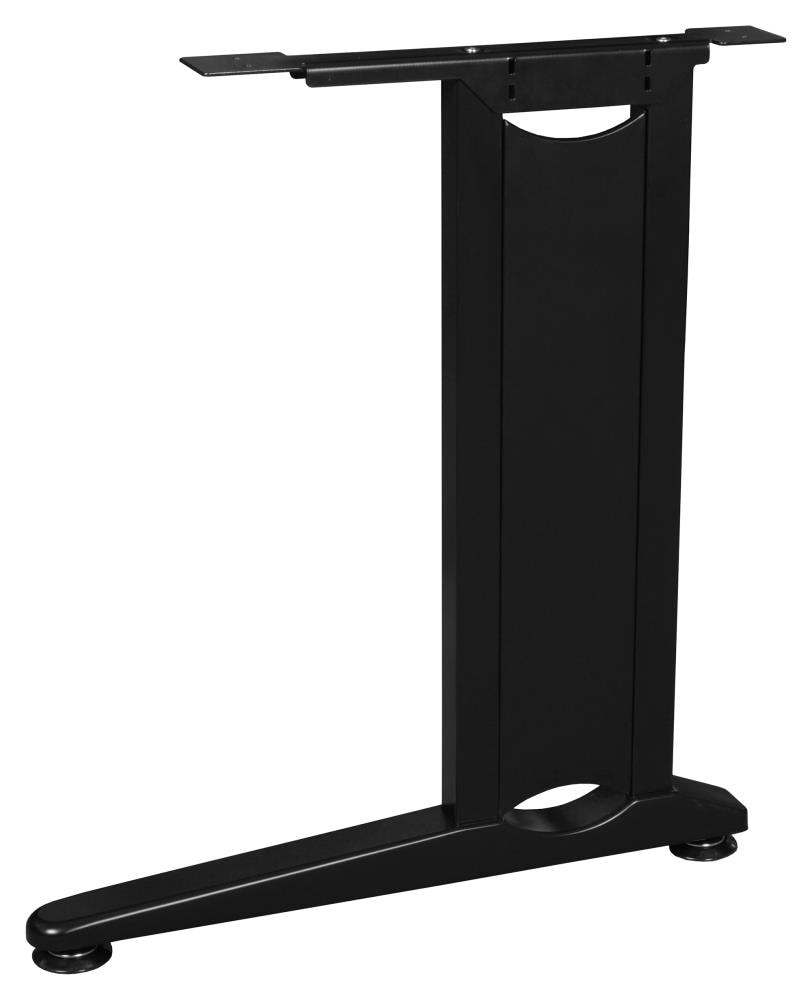 Regency MCLCNTR28BK 28-in x 3-in Contemporary Metal Table leg
