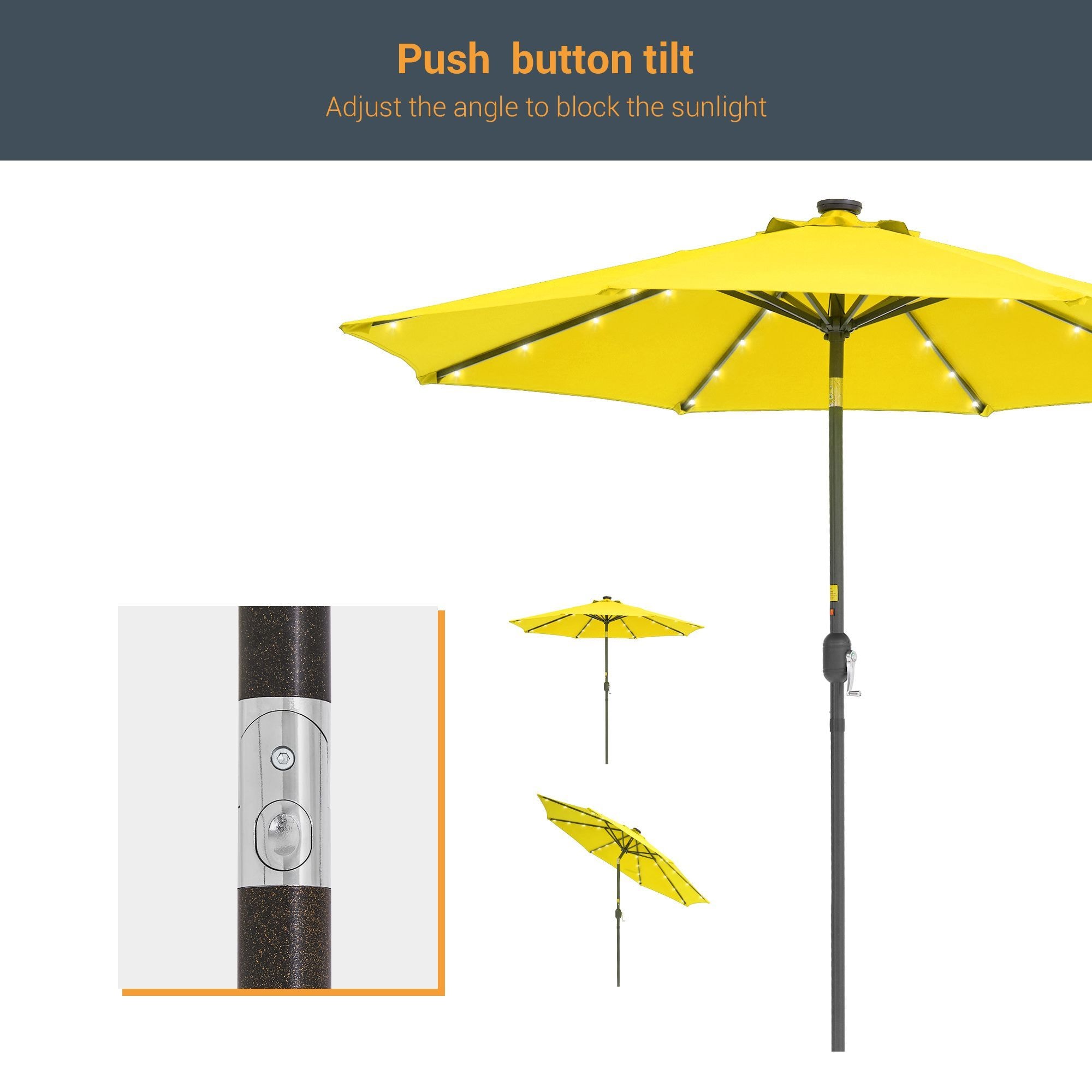 Sonkuki SD-027Y-LED Umbrellas-2 - View #8