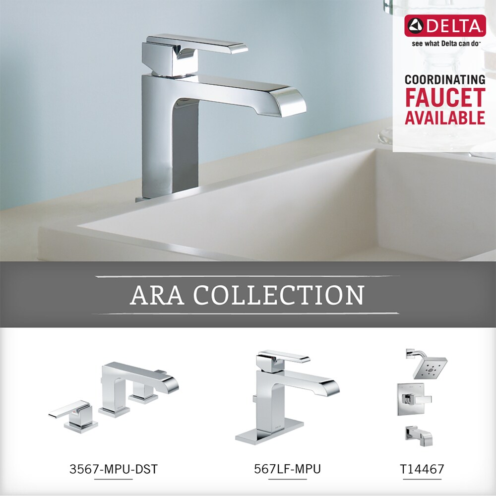 Delta Ara 24-in Polished Chrome Wall Mount Single Towel Bar in the Towel  Bars department at 