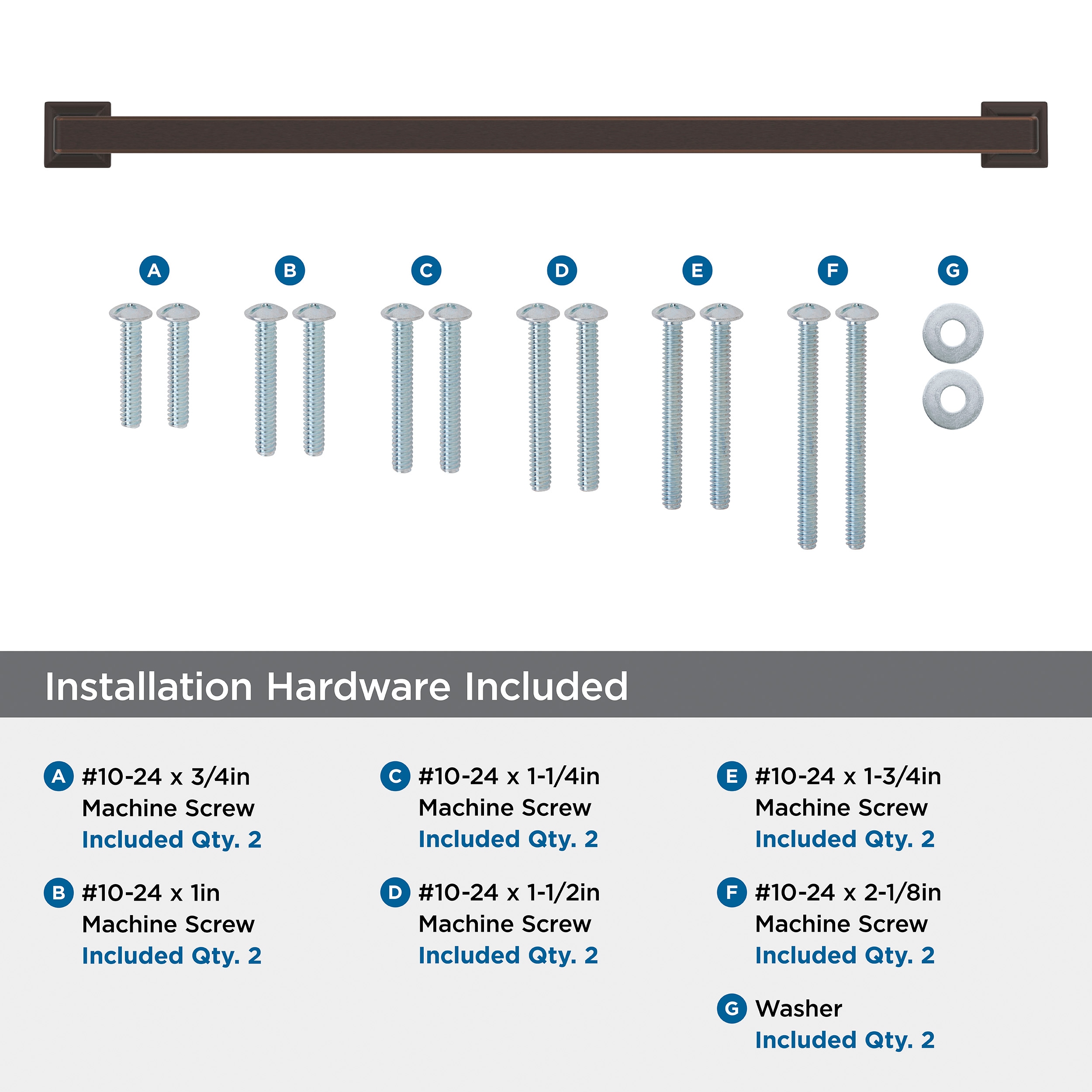Amerock BP37450ORB Cabinet-Pulls - View #3