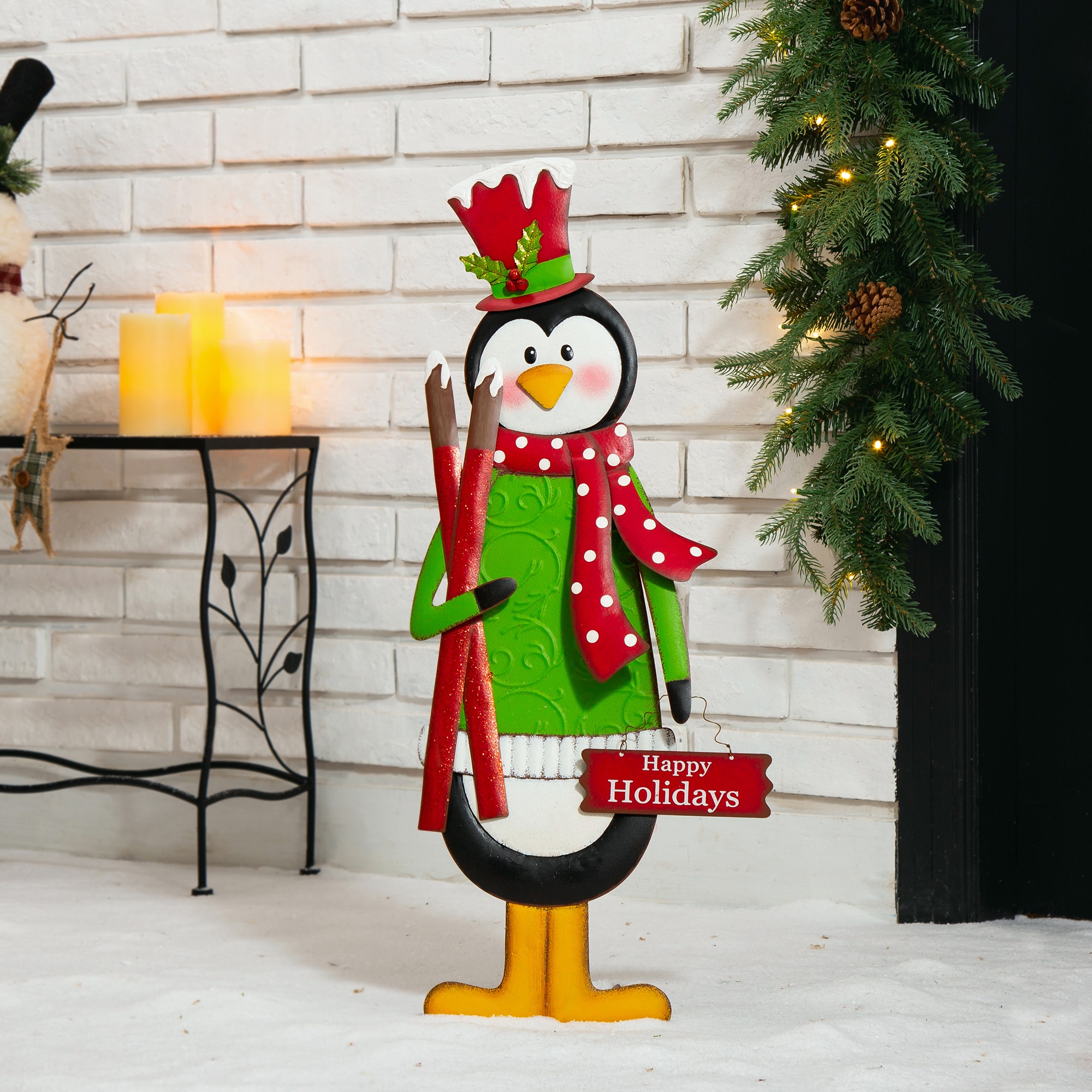Glitzhome 2010200025 Outdoor-Christmas-Decor - View #3