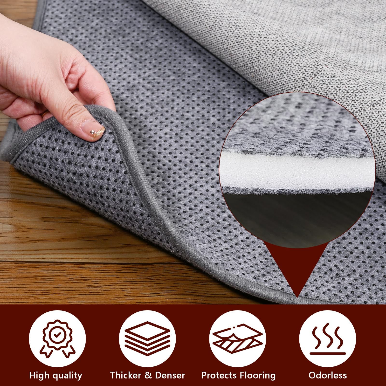 SenQWFa LSQ0817S264 Rug-Pad - View #3
