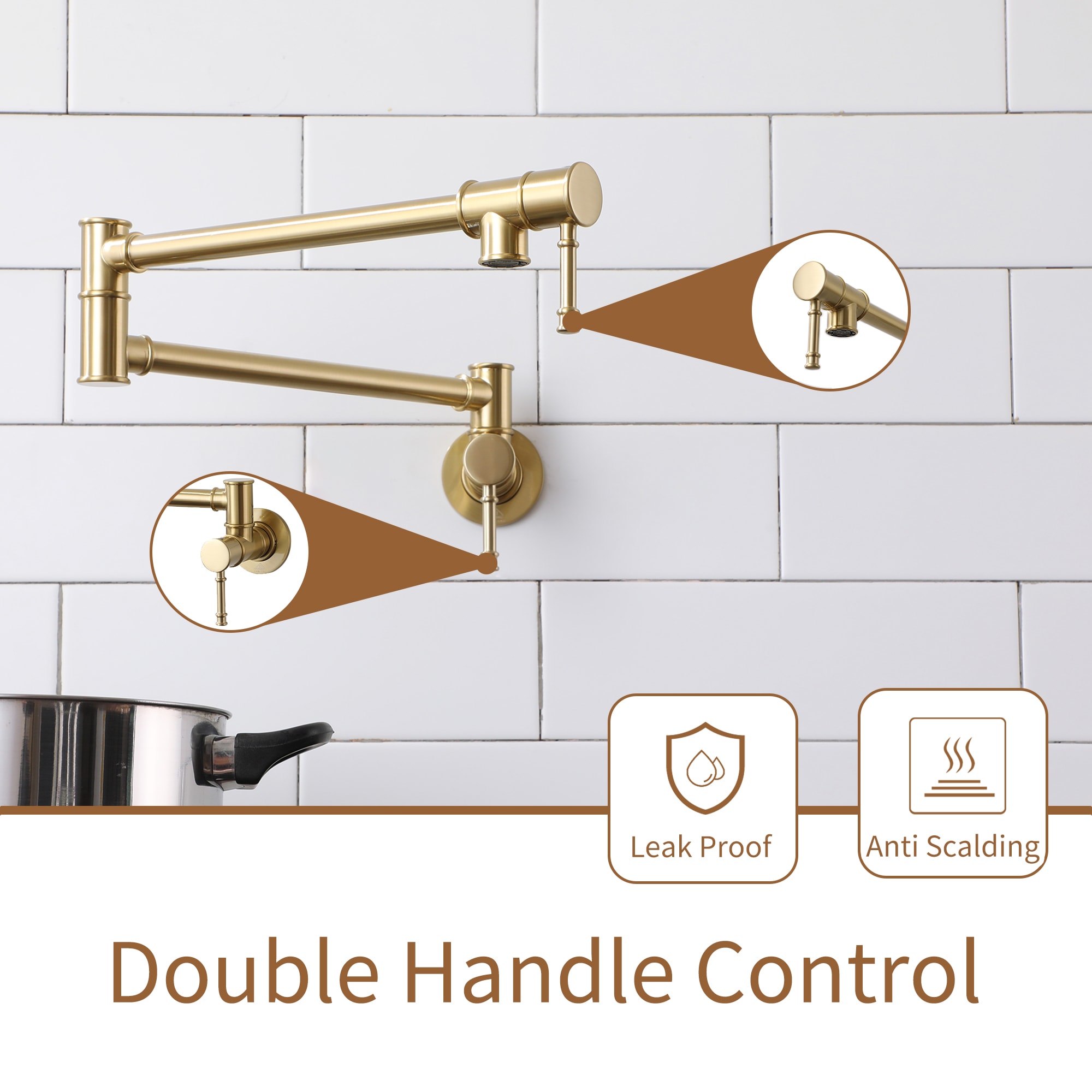 CASAINC CA-D4183-BN Kitchen-Faucets - View #6