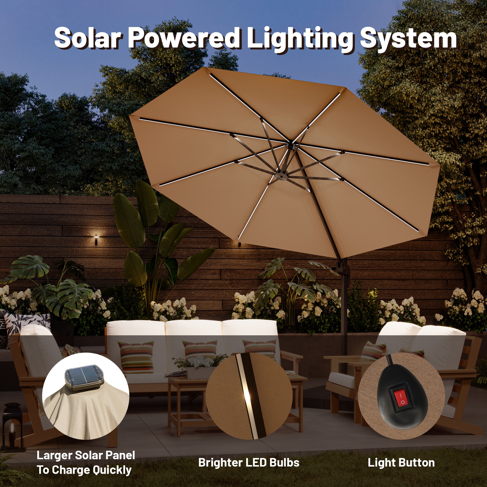Clihome CL-H6311-42SD Patio-Conversation-Sets - View #9